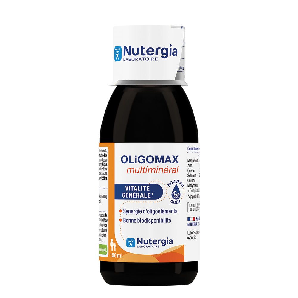 Laboratoire Nutergia Nutergia Oligomax Multimineral Fluide 150 Ml