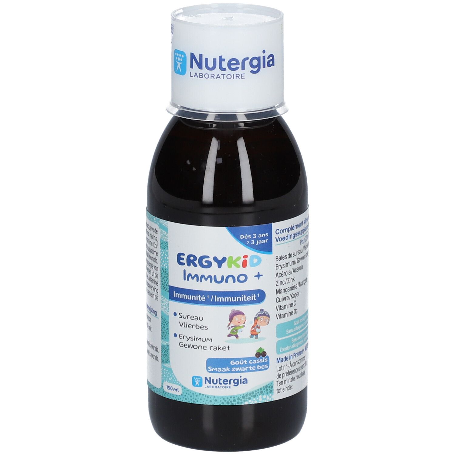 Nutergia Ergykid Immuno+ Cassis 150Ml - Image 2