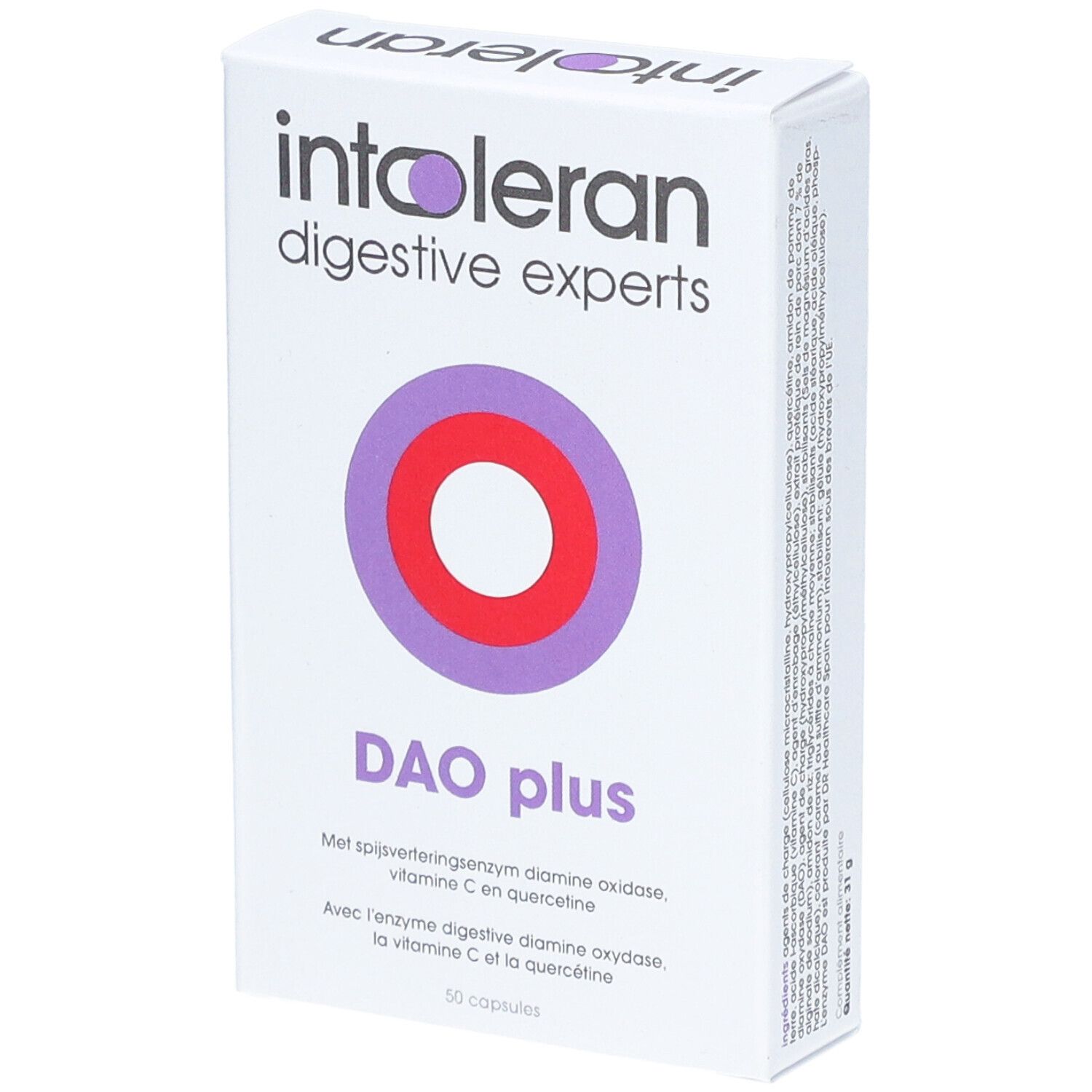 intoleran DAO plus - 50 capsules 50 pc(s) Capsule(S)