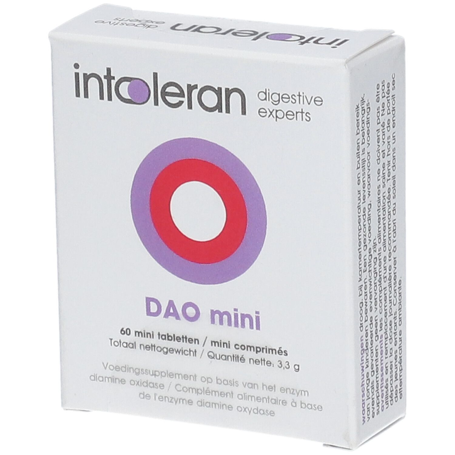 INTOLERAN DAO Mini 60 pc(s) Comprimé(S)