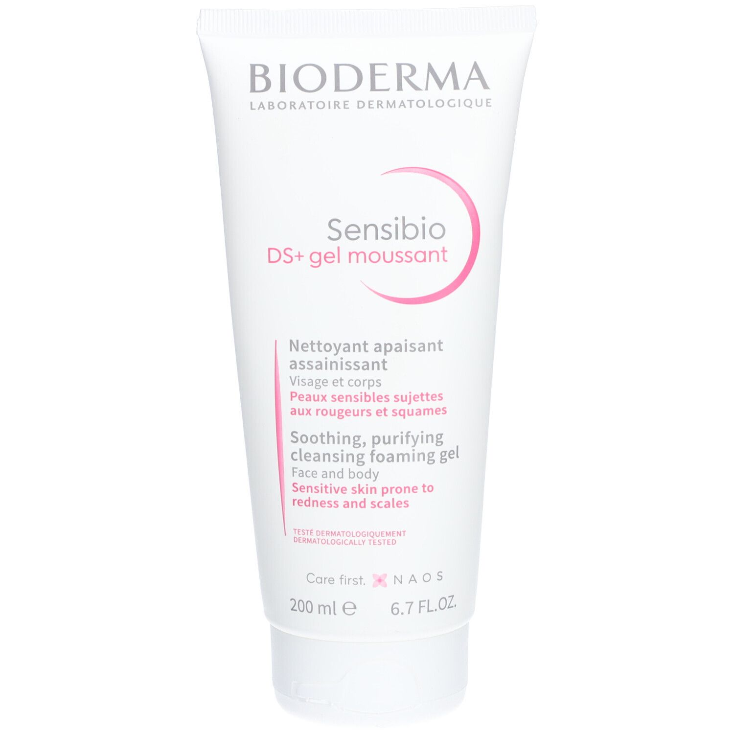 Bioderma Sensibio Ds+ Gel Moussant Nettoyant Apaisant Assainissant Produit(S) Nettoyant(S) 200 Ml
