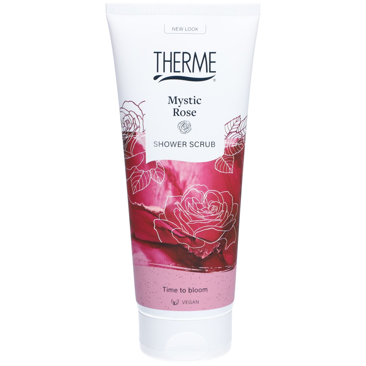 Therme Gommage Douche Mystic Rose aux Particules Naturelles 200 ml Gel Douche