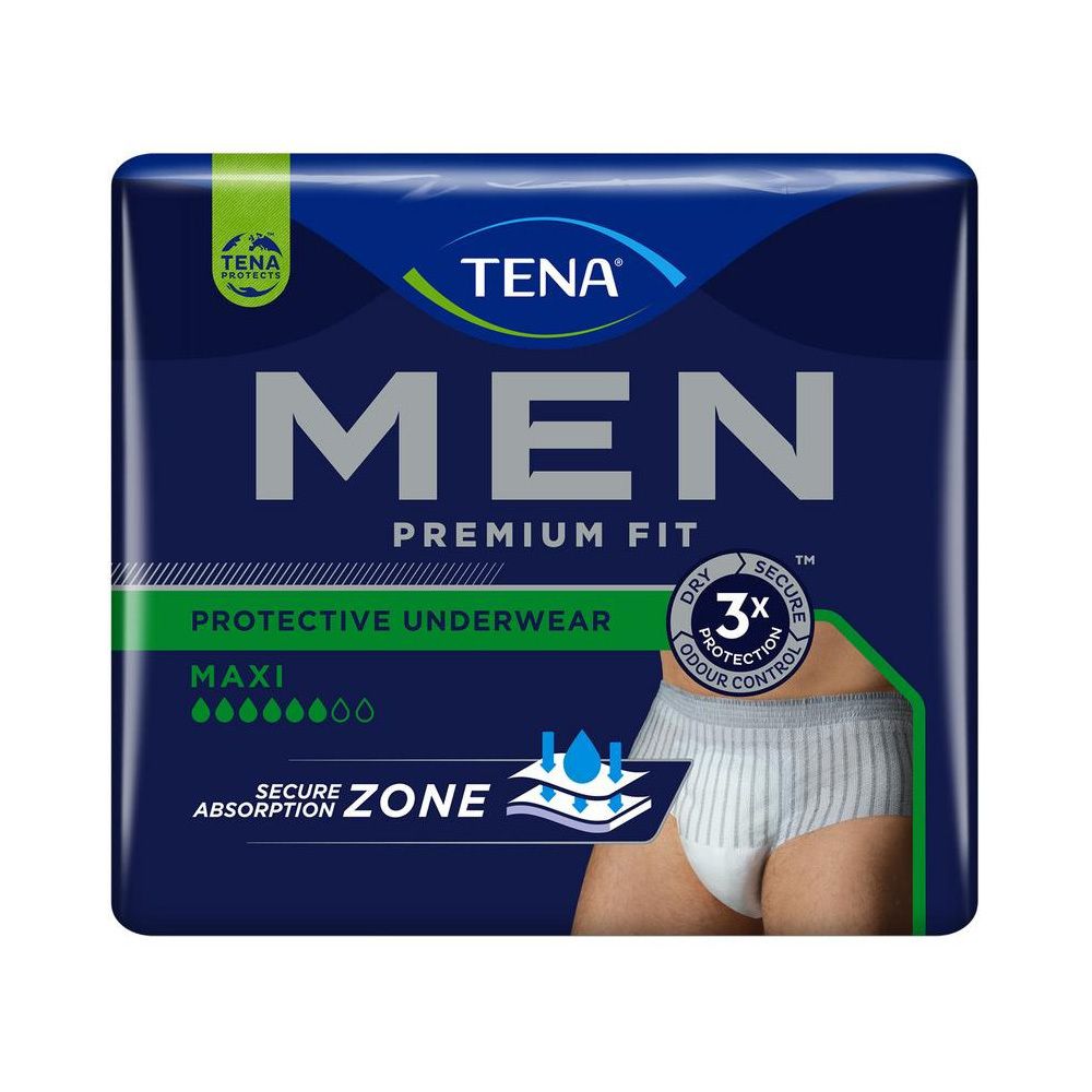 TENA MEN Premium Fit Protective Underwear Level 4 M Culotte D'Incontinence 12 pc(s)