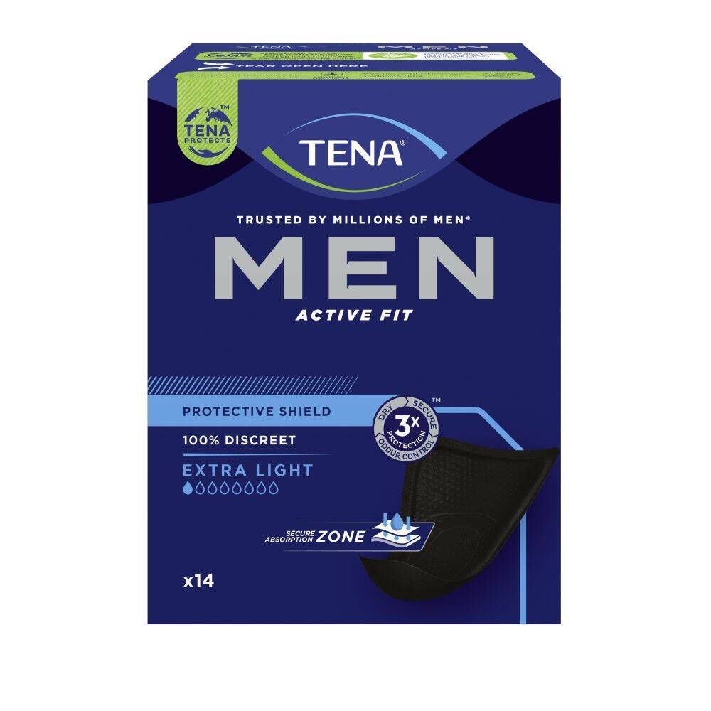 TENA Men Protective Shield Extra Light 750403 Culotte D'Incontinence 14 pc(s)