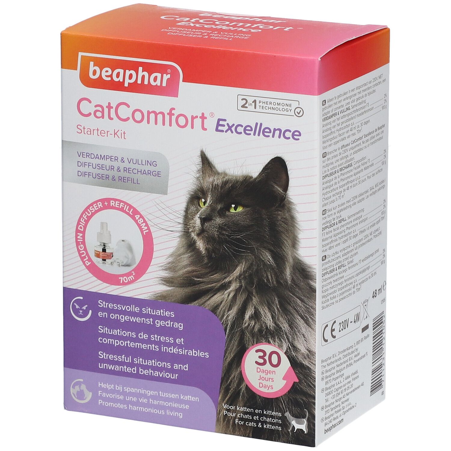 Beaphar Beaphar® Catcomfort® Excellence Diffuseur & Recharge 1 Pc(S)