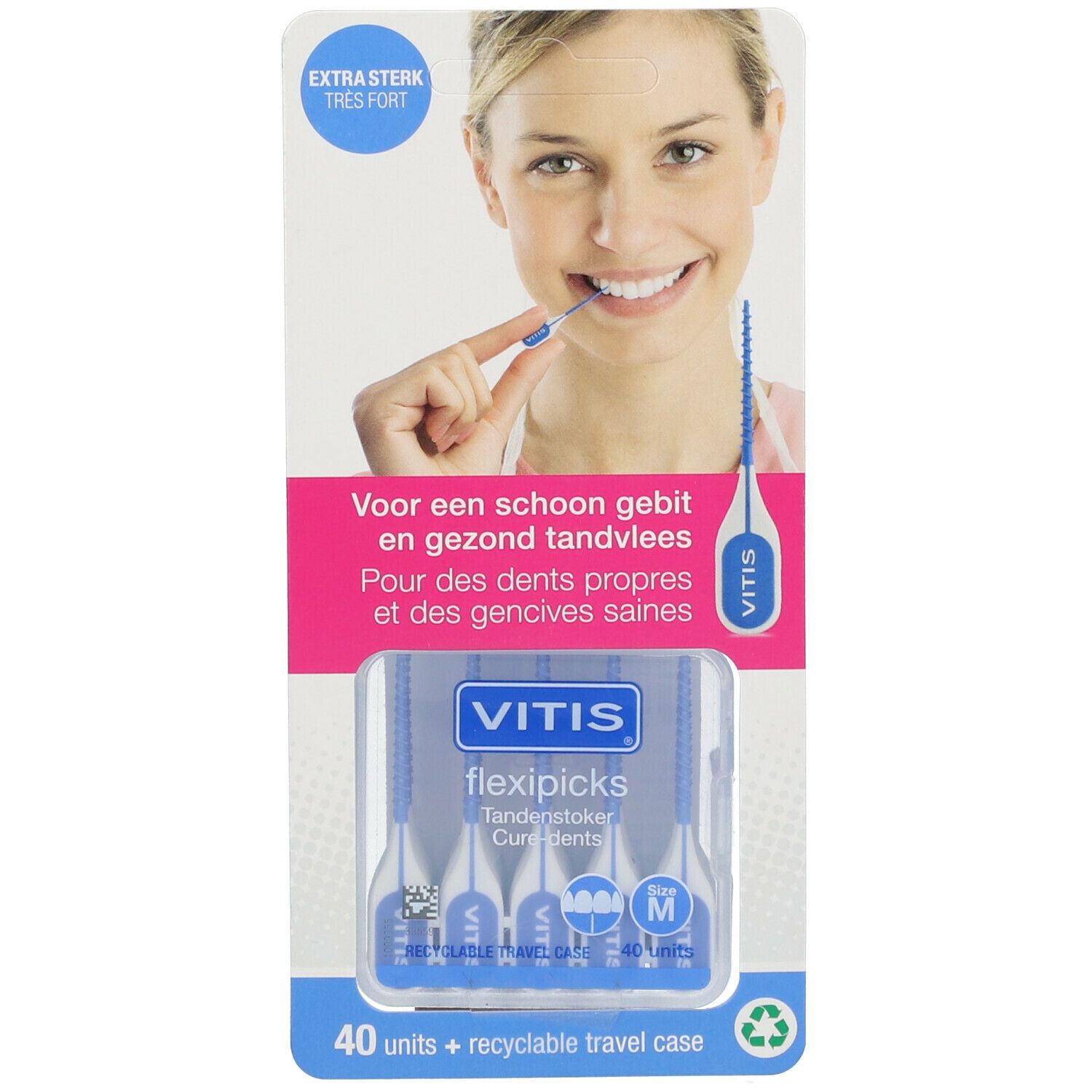 VITIS Flexipicks Cure-dents 40 pc(s) Brosse(S) À Dents