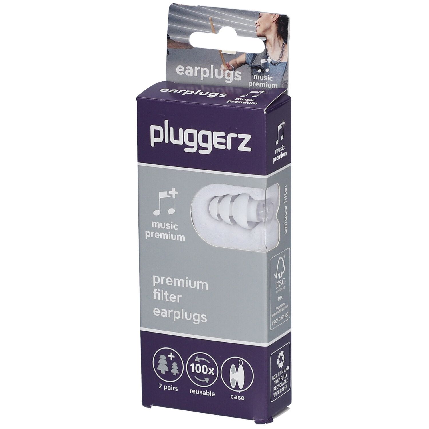 PLUGGERZ Music Premium 3 pc(s) Bouchons D'Oreille