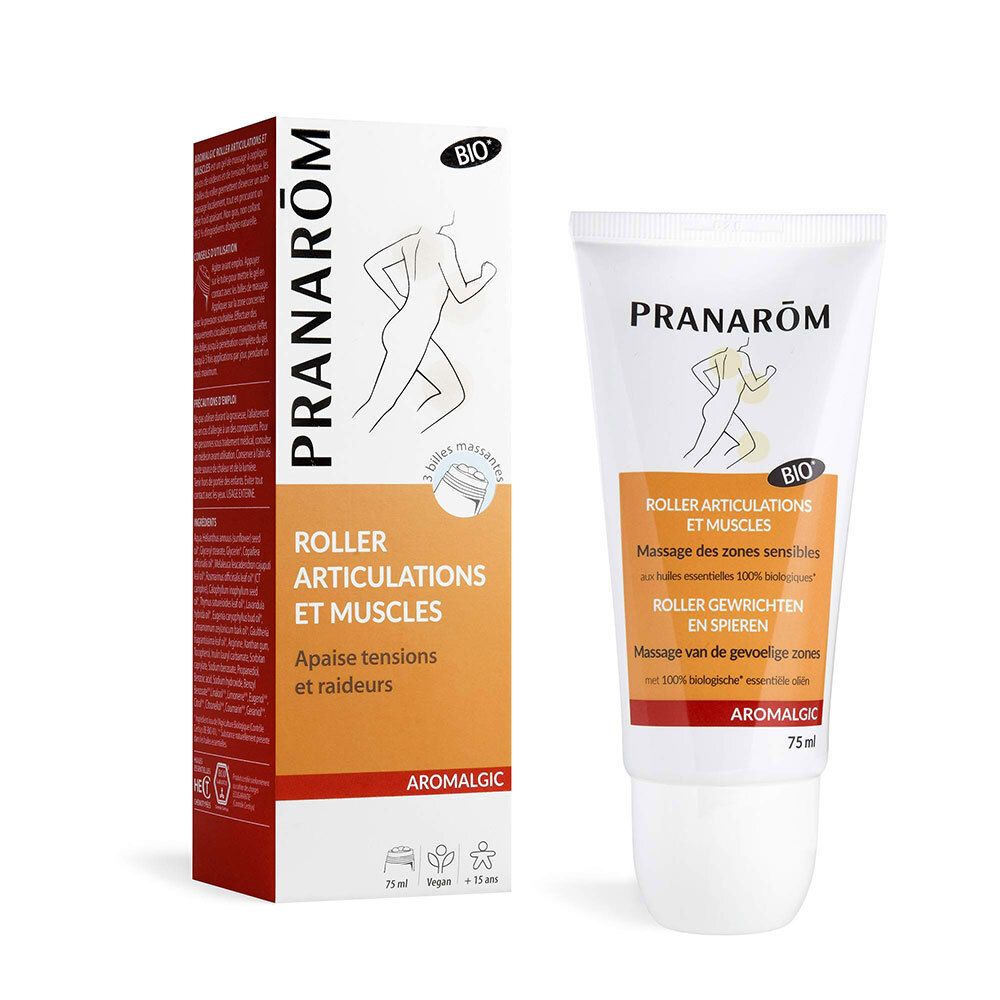 Pranarom Aromalgic Roller Articulations et Muscles Bio 75 ml Rouleau