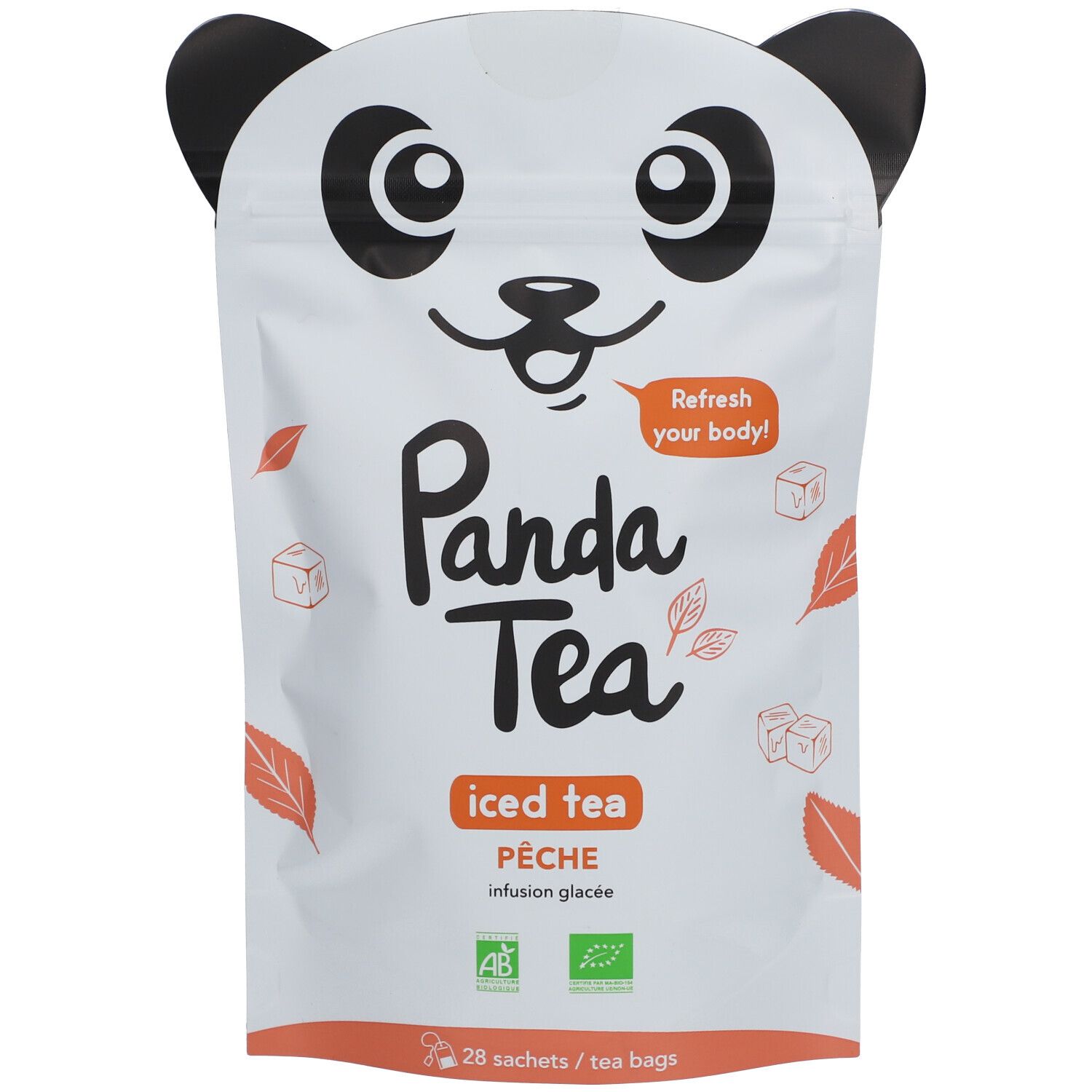Pandatea Panda Tea Iced Pêche Thé 28 Pc(S) Enfants - Image 1