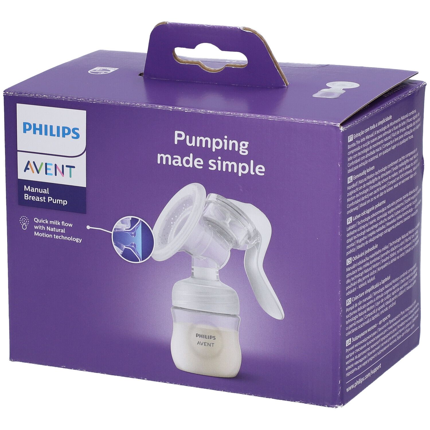 PHILIPS AVENT Tire Lait Manuel Naturel Motion 1 pc(s) Pompe