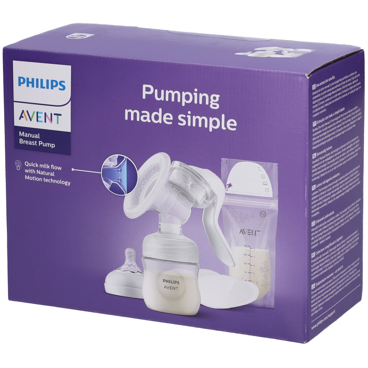 PHILIPS Avent Tire Lait Manuel Natural Motion Set SCF430 1 pc(s) Appareil