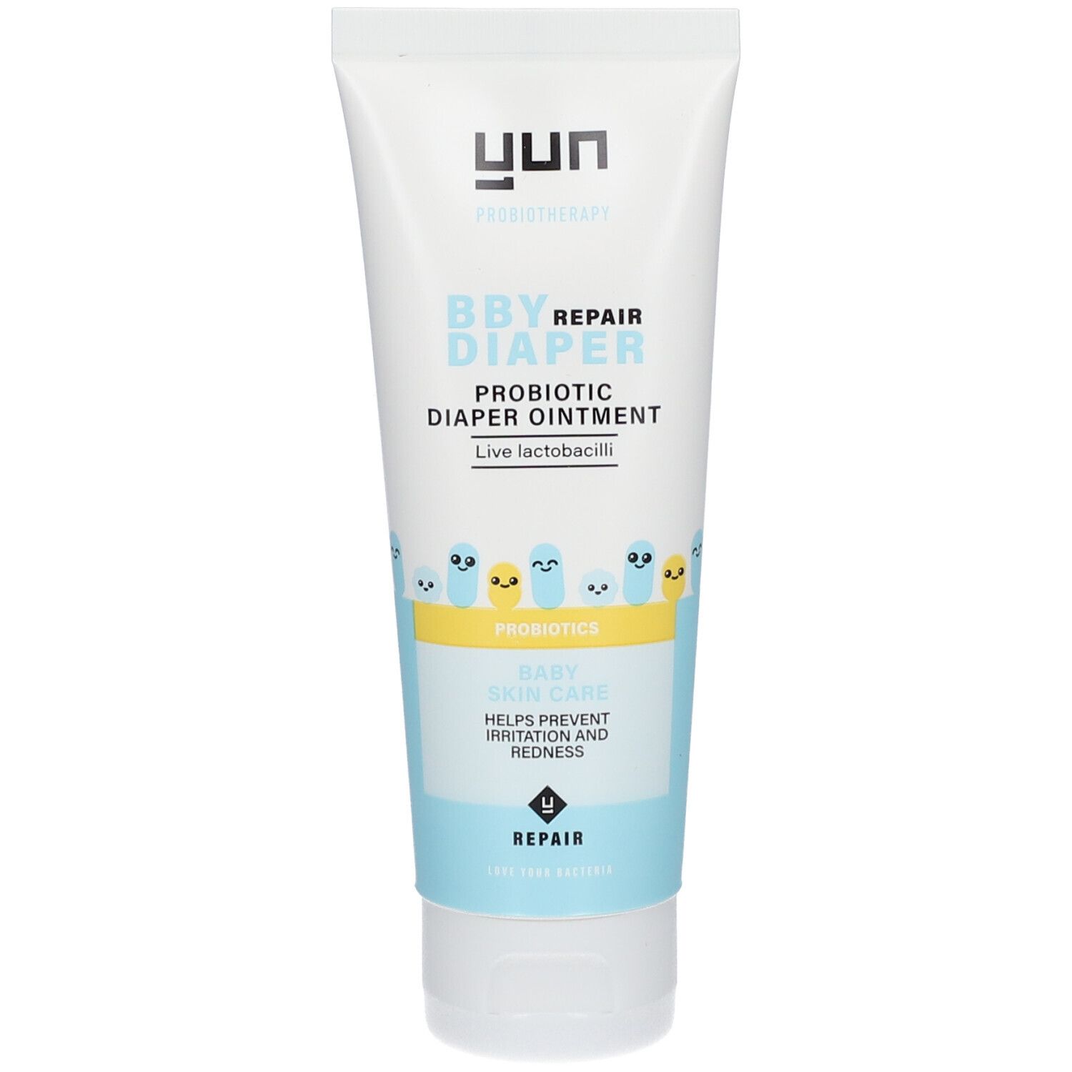 YUN BBY Diaper Onguent probiotique pour couches 75 ml Crème