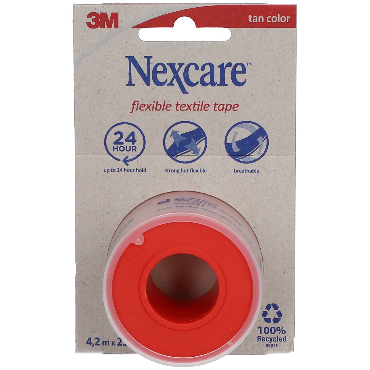 3M Nexcare™ Ruban Flexible Textile 4,2 M X 25 Mm Bandage(S) 1 Pc(S)