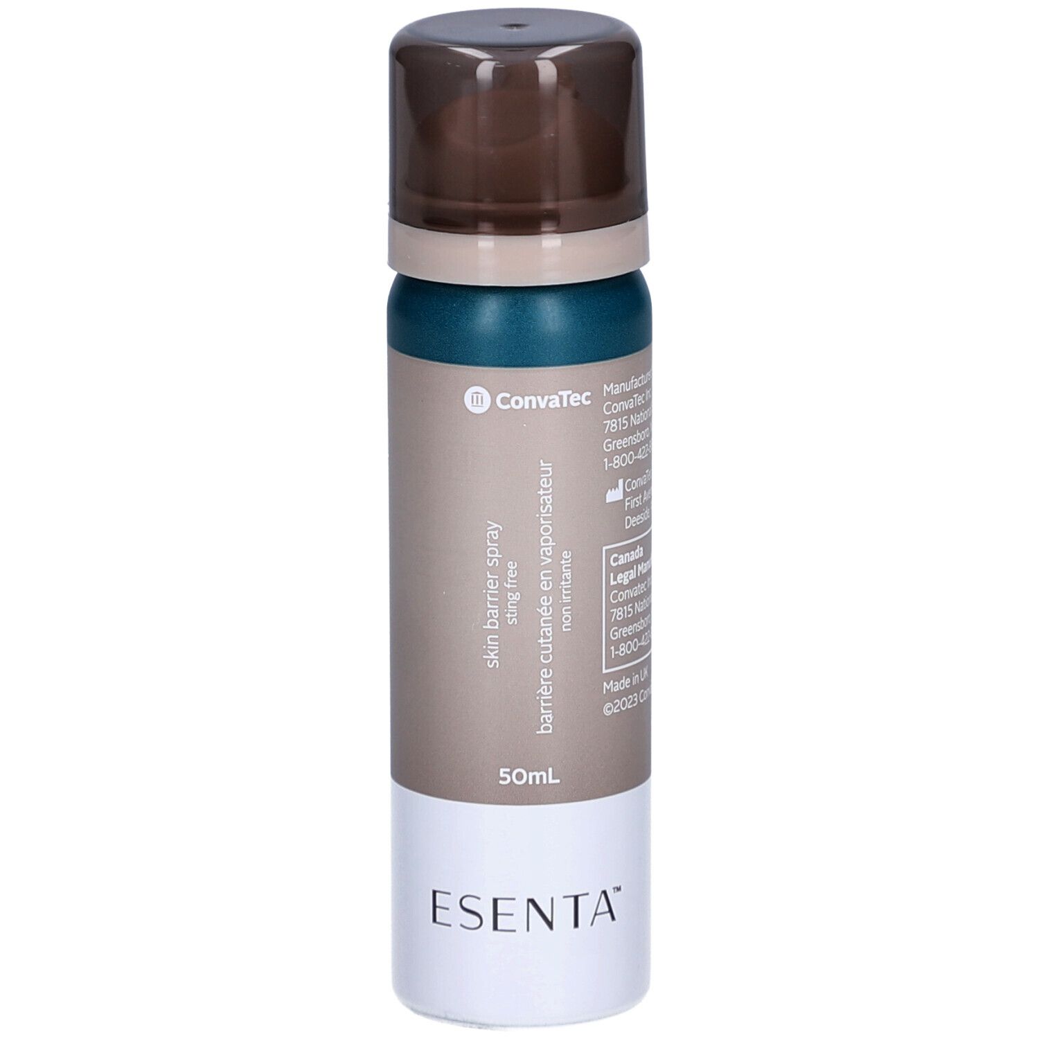 ConvaTec Esenta Barrière Cutanée en Vaporisateur Spray 50 ml