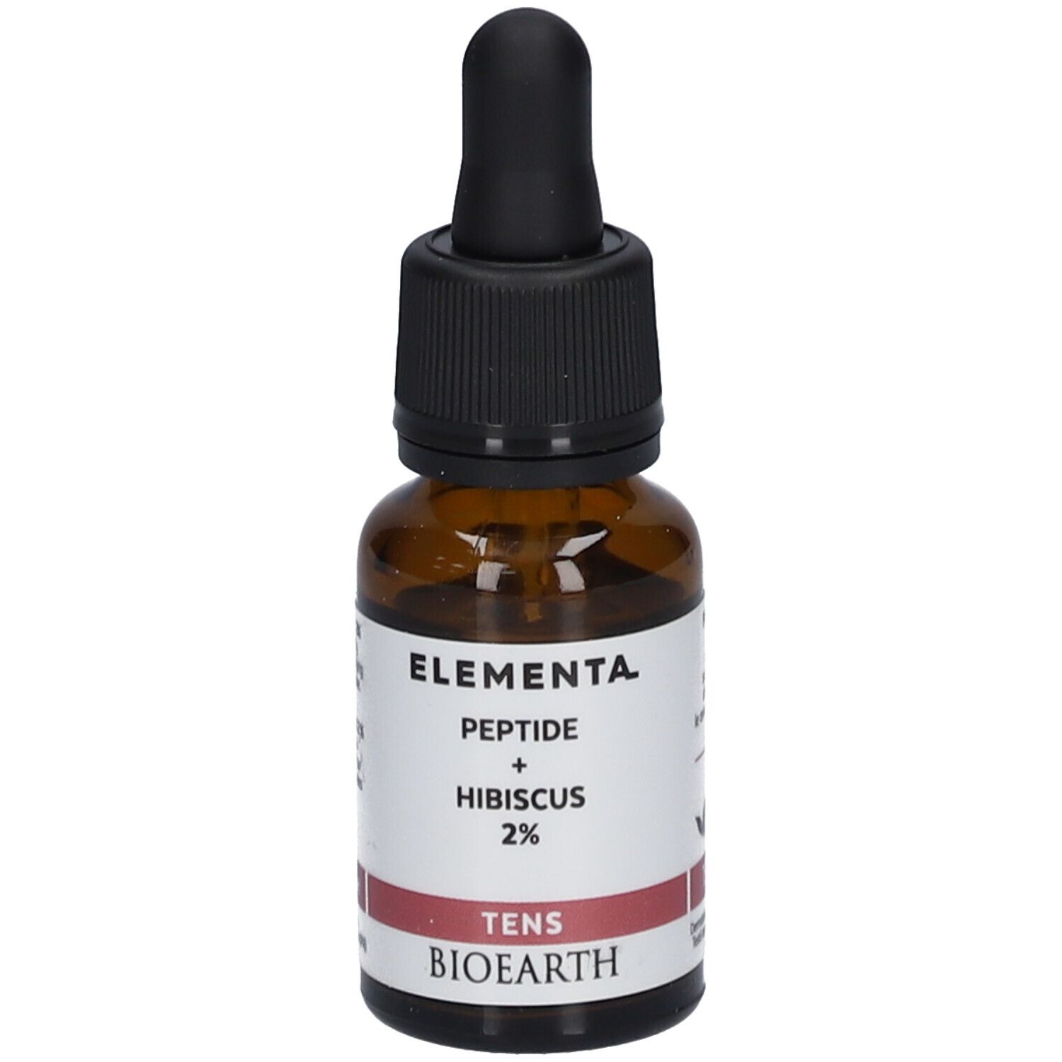 Bioearth Solution Tenseur Peptide + Hibiscus 2% Fluide 15 Ml