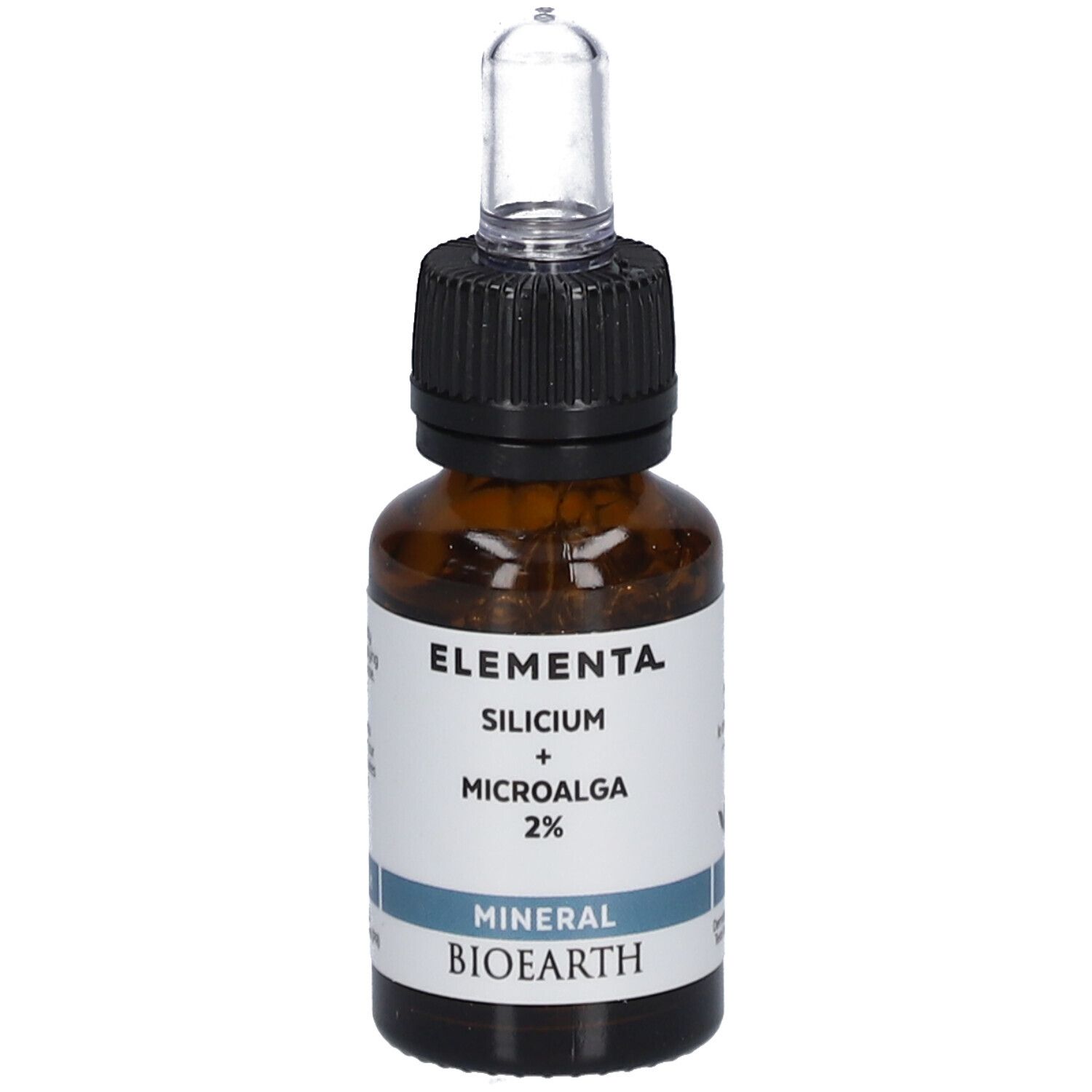 Bioearth Elementa Minéral Silicium + Microalgues 2 % Fluide 15 Ml