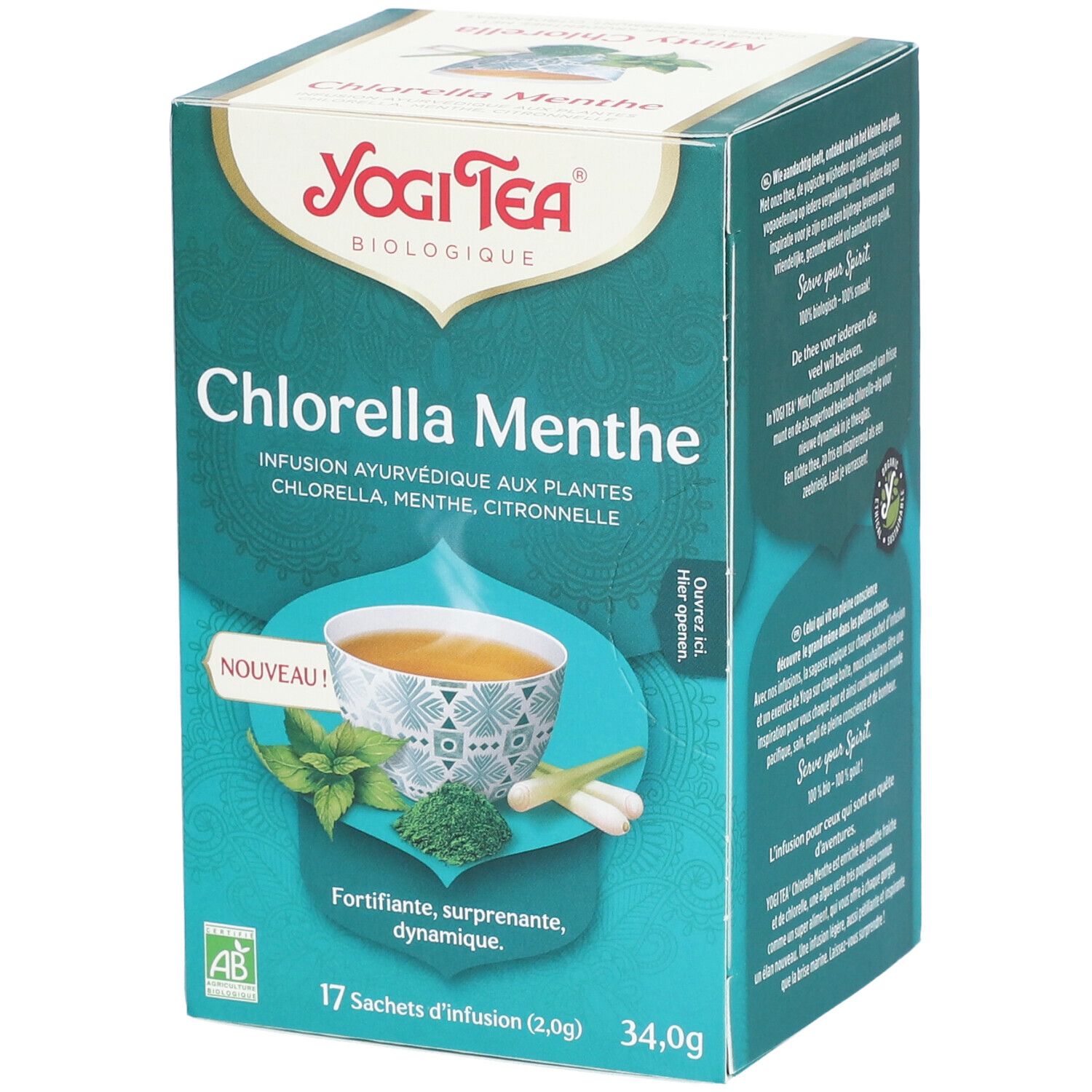 Yogi Tea® Minty Chlorella Sachet(S) Filtre(S) 17 pc(s)