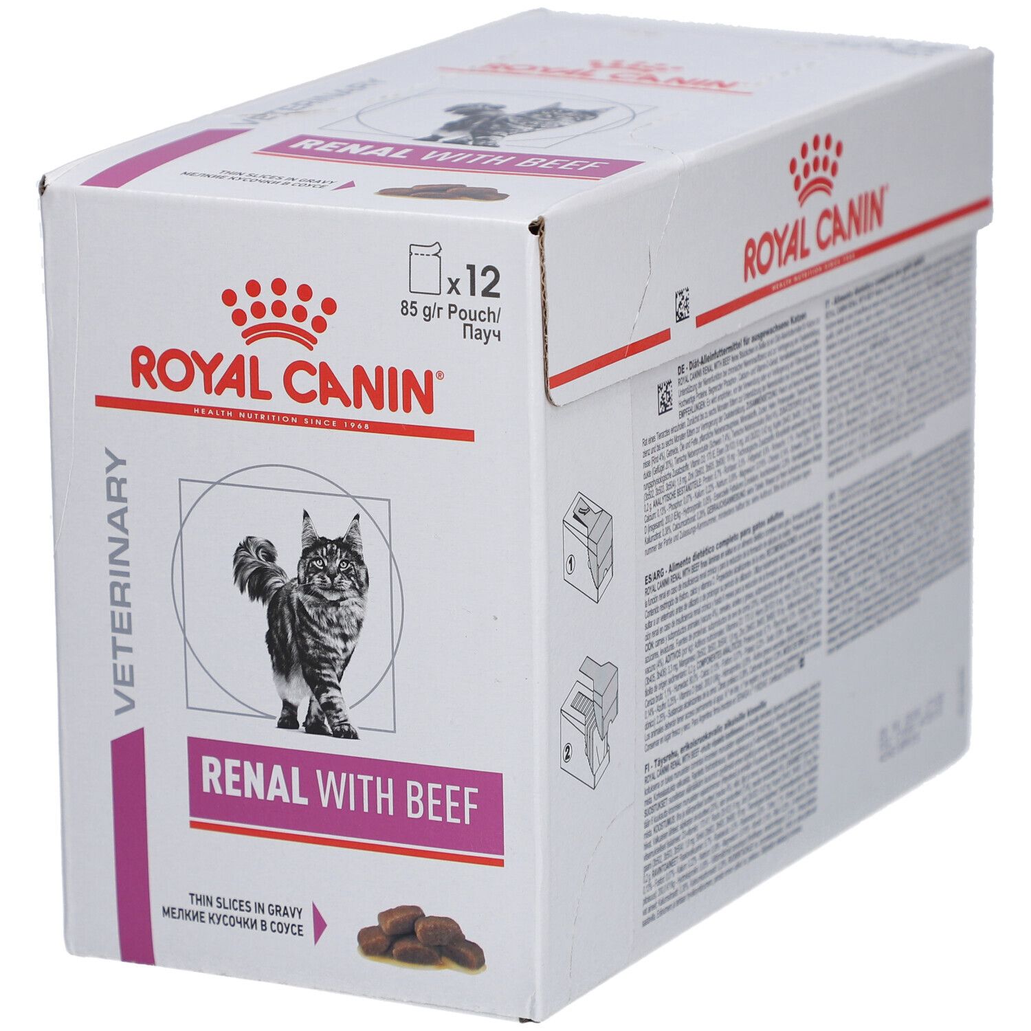 ROYAL CANIN RENAL Beef 12x85 g Aliment