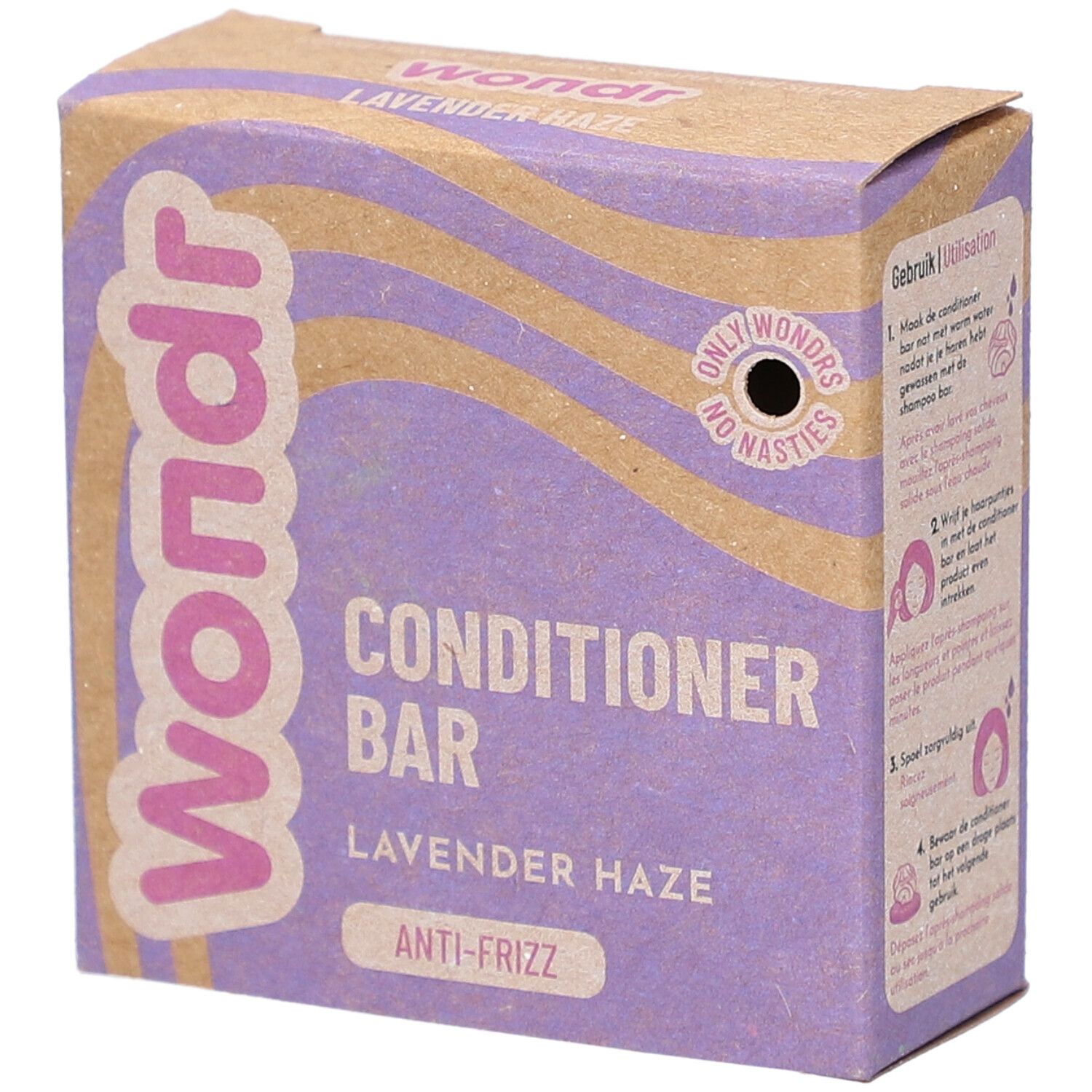 Wondr Lavender Haze Conditioner Bar 55 g Conditioneur