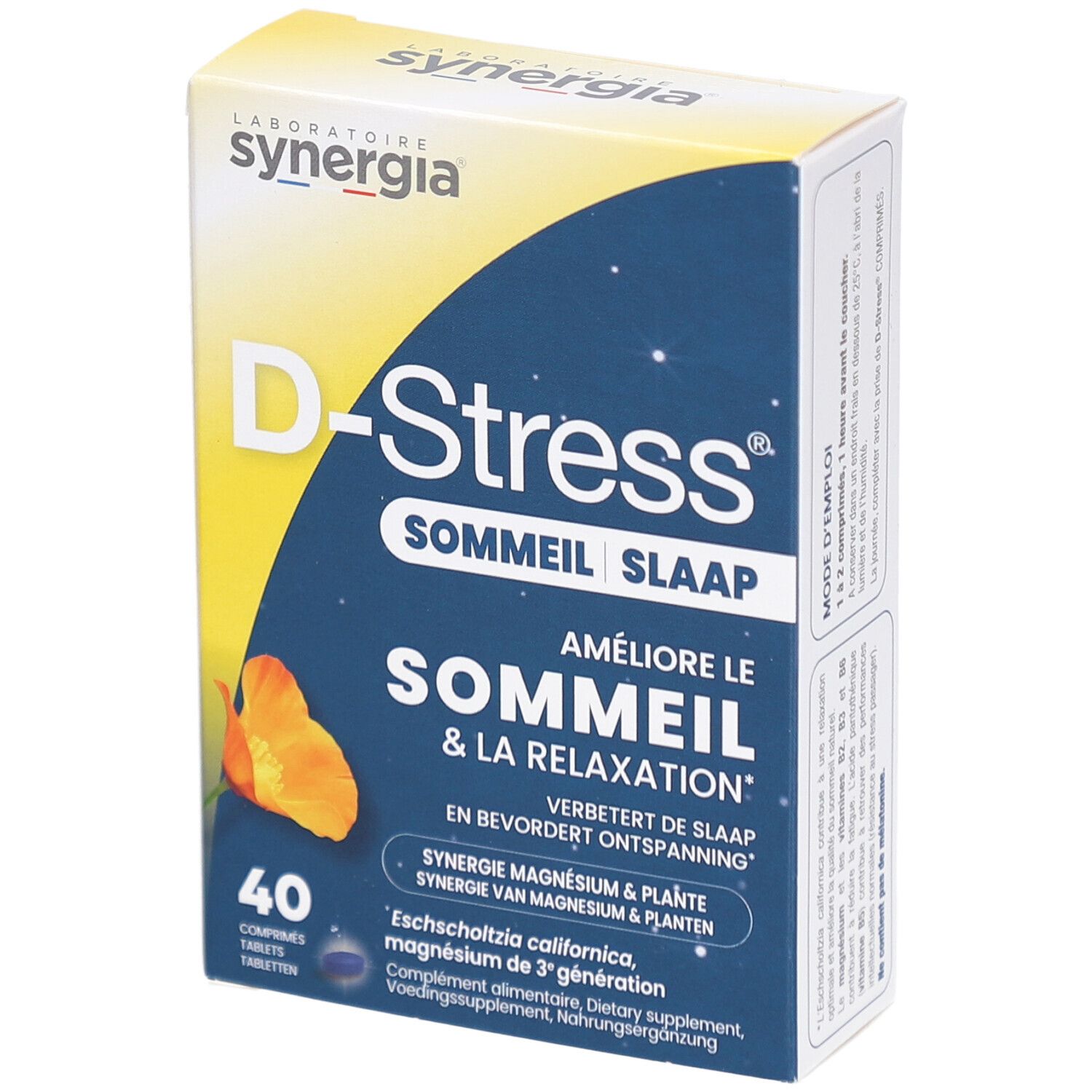 Joom Parasanteonline Synergia D-Stress Sommeil 40 Comprimés - Image 3