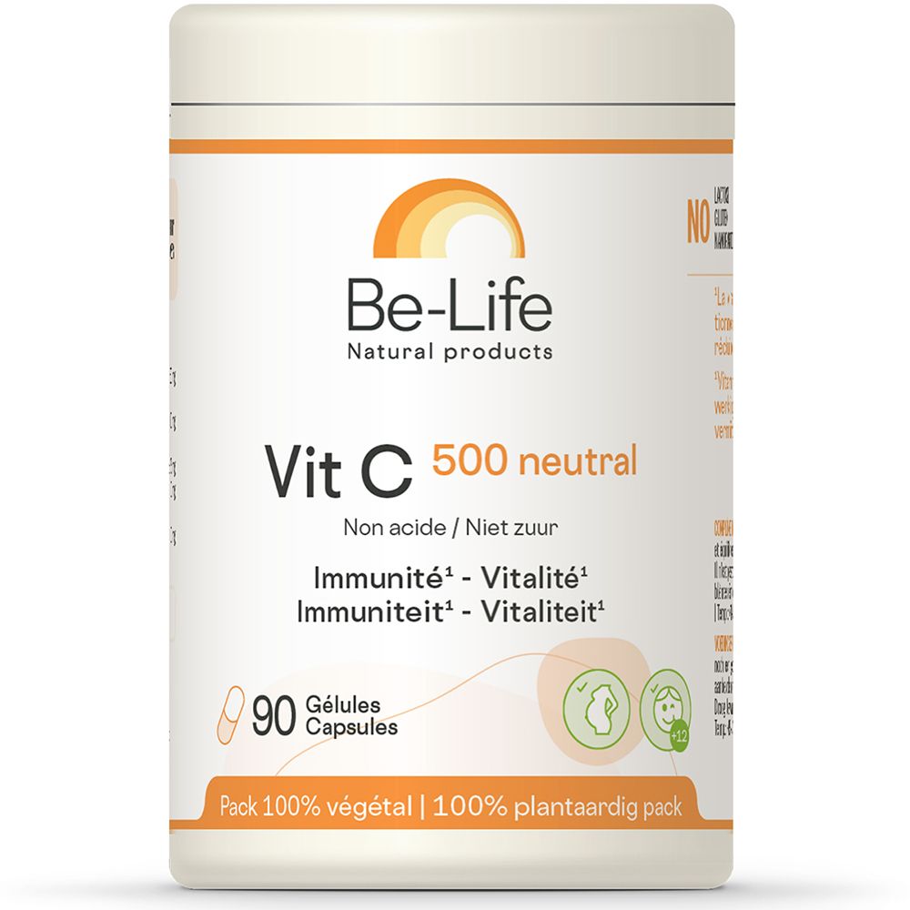 Be-Life Vit C 500 Neutral Capsule(S) 90 Pc(S) Enfants