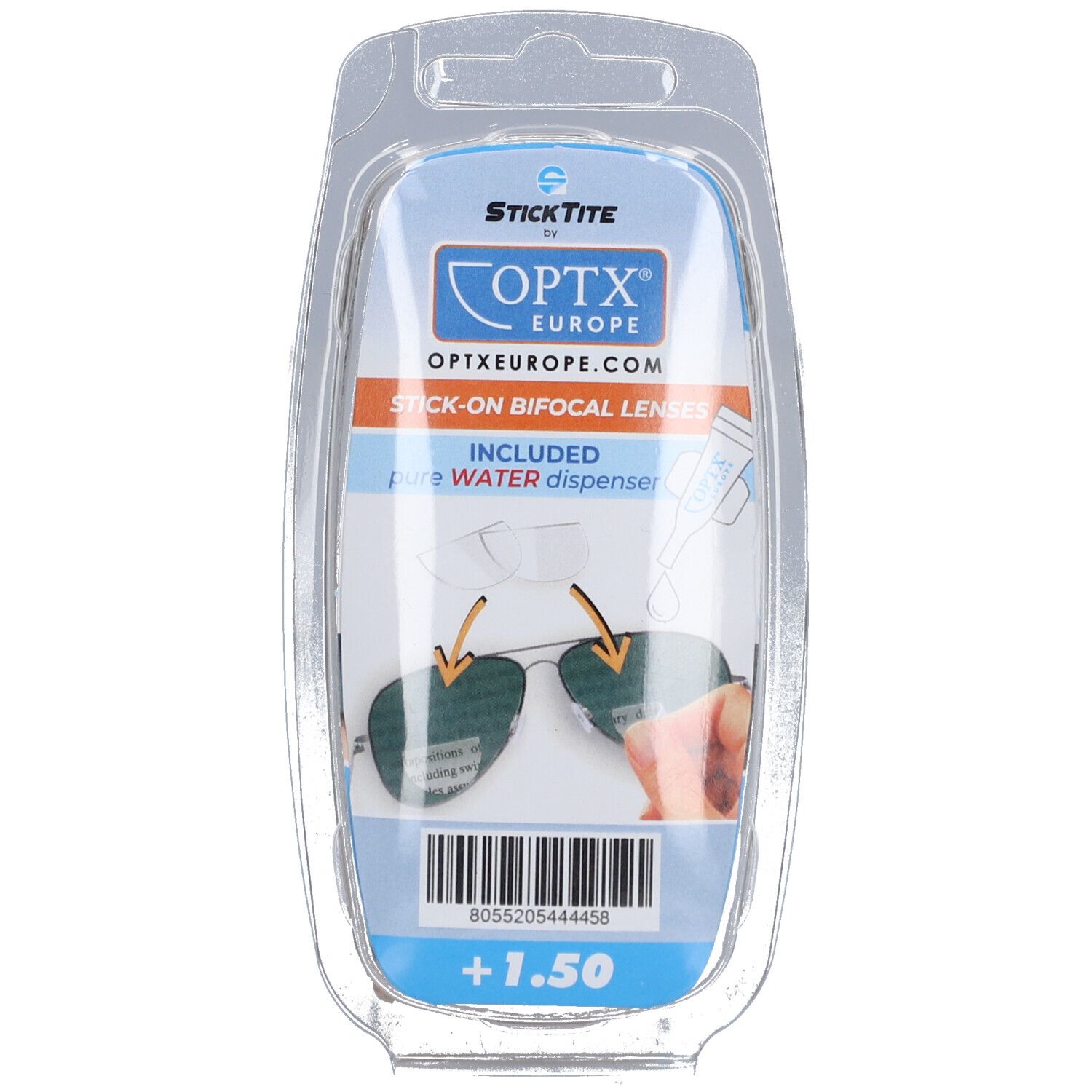 StickTite Lentilles adhésives +1,50 De Contact 2 pc(s)