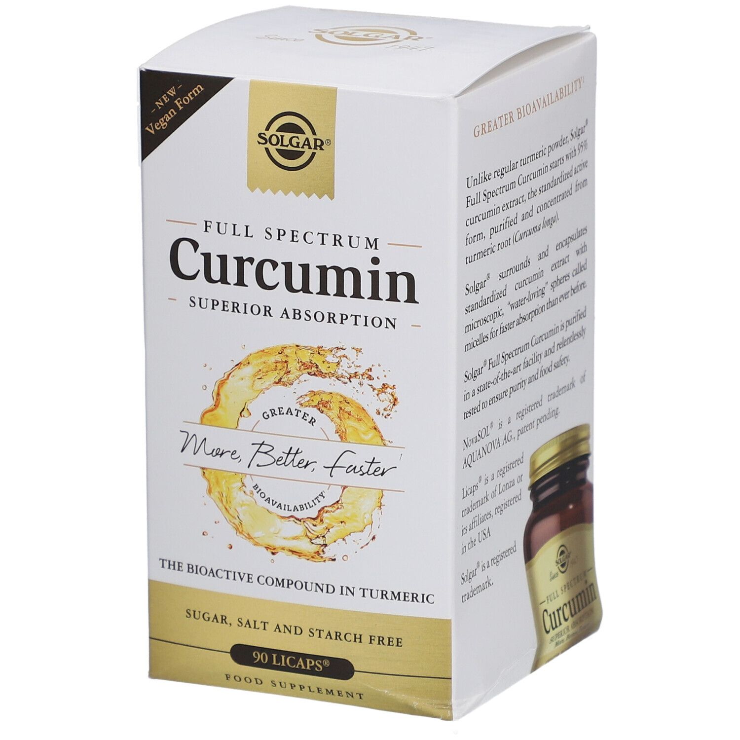 Solgar Solgar® Full Spectrum Curcumin | Curcuma Capsule(S) 90 Pc(S)