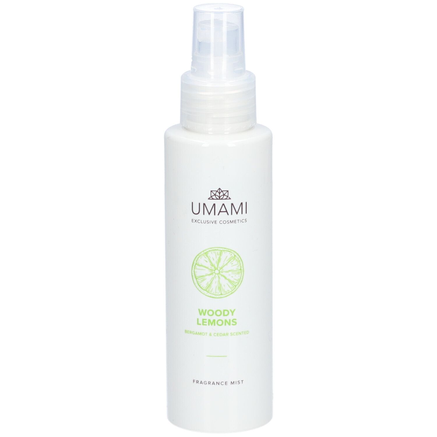 Umami Woody Lemons Fragrance Mist Bergamote & Cèdre 100 ml