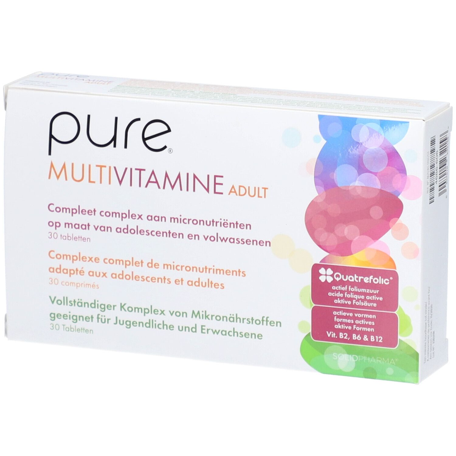 pure Multivitamines pour adultes 30 pc(s) Comprimé(S)