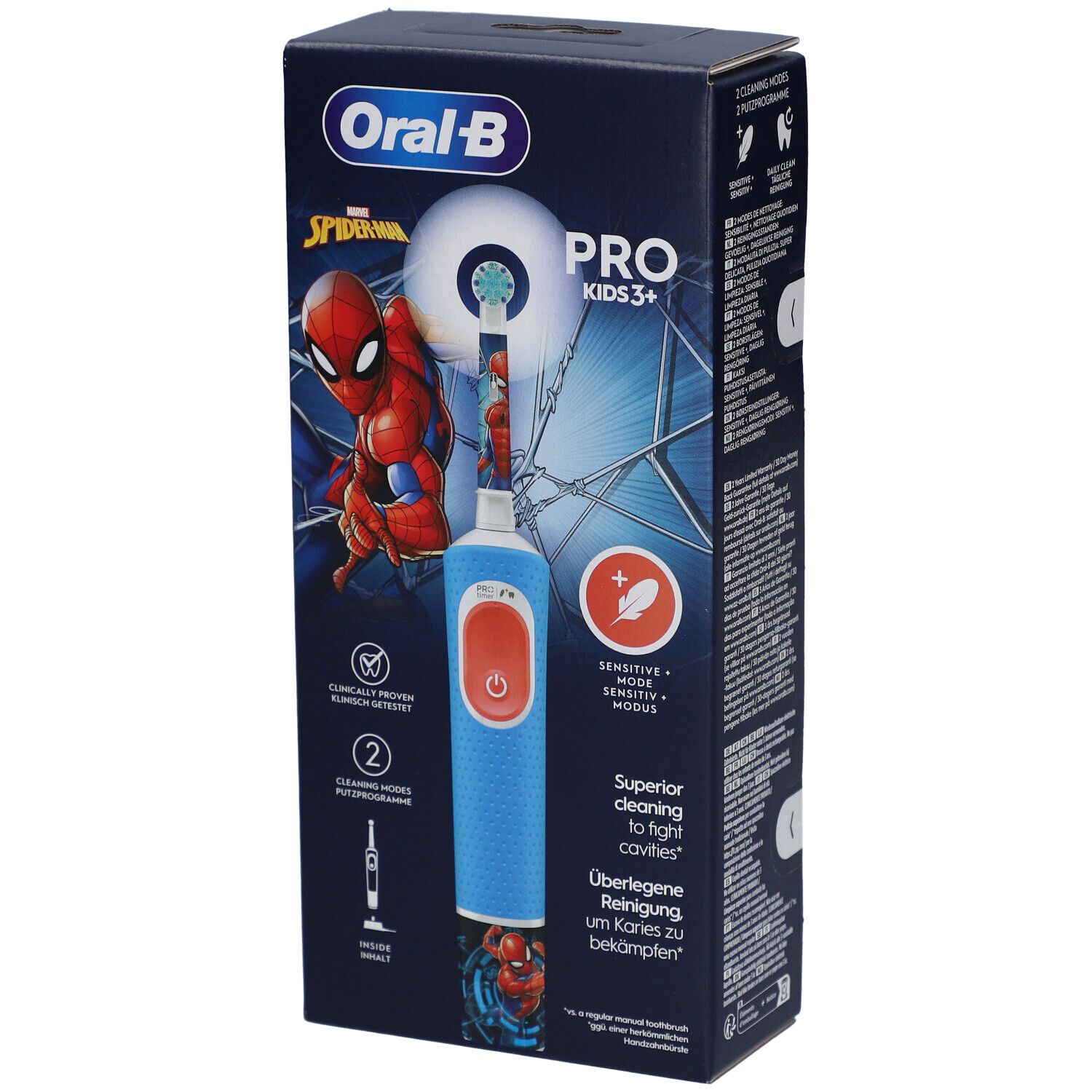 Oral-B Pro Kids 3+ Spiderman Brosse(S) À Dents 1 pc(s)