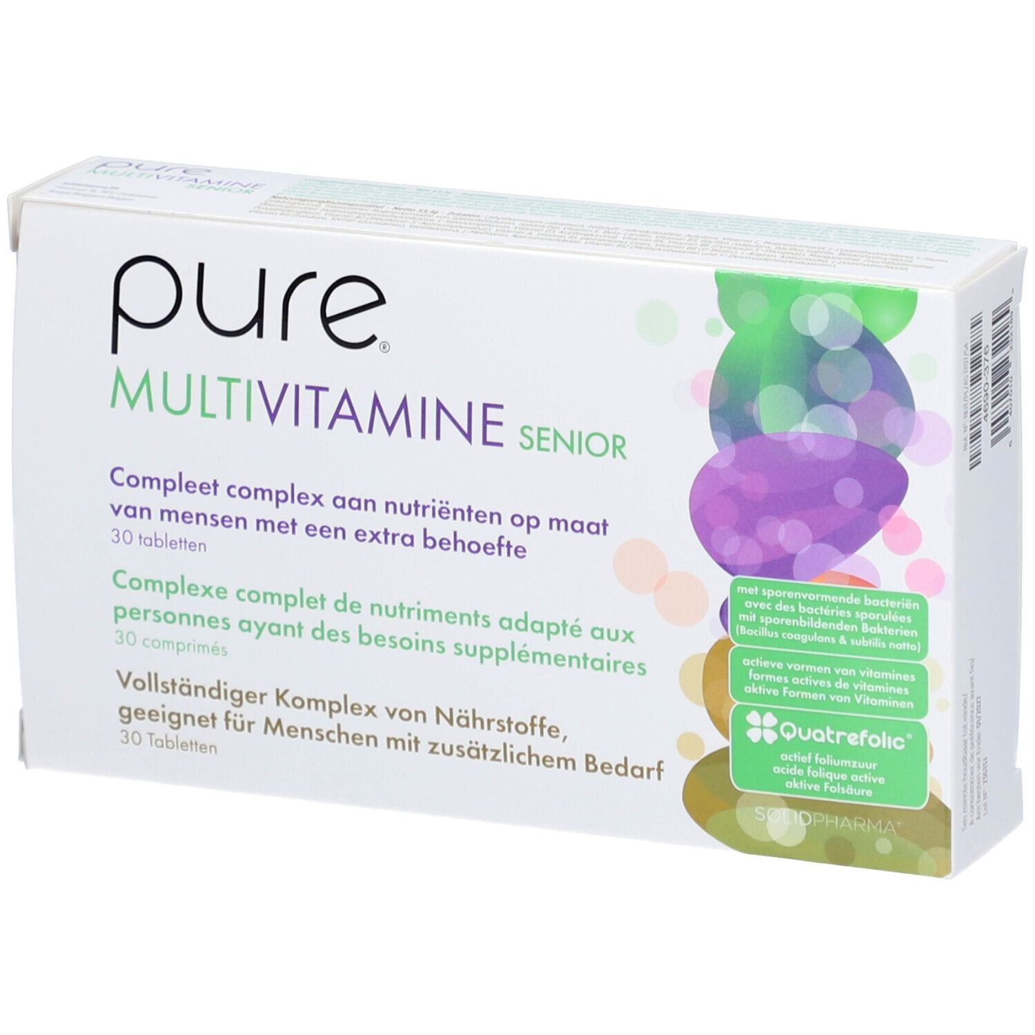 Pure Multivitamine Senior 30 pc(s) Comprimé(S)
