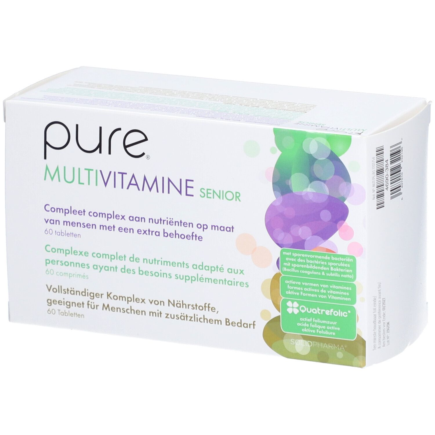 Pure Multivitamine Senior 60 pc(s) Comprimé(S)