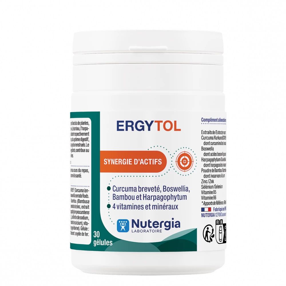 Laboratoire Nutergia Nutergia Ergytol Capsule(S) 30 Pc(S) Enfants