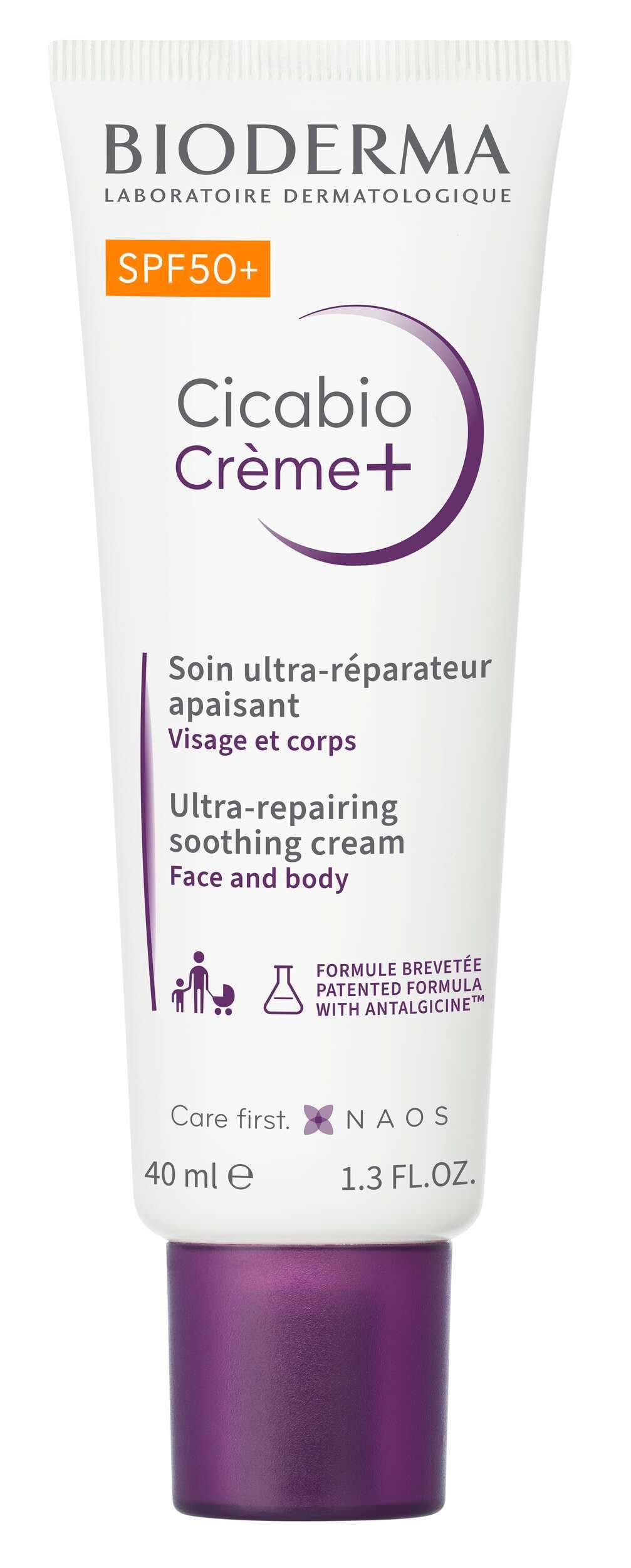 Bioderma Cicabio Crème+ Spf50 Crème 40 Ml