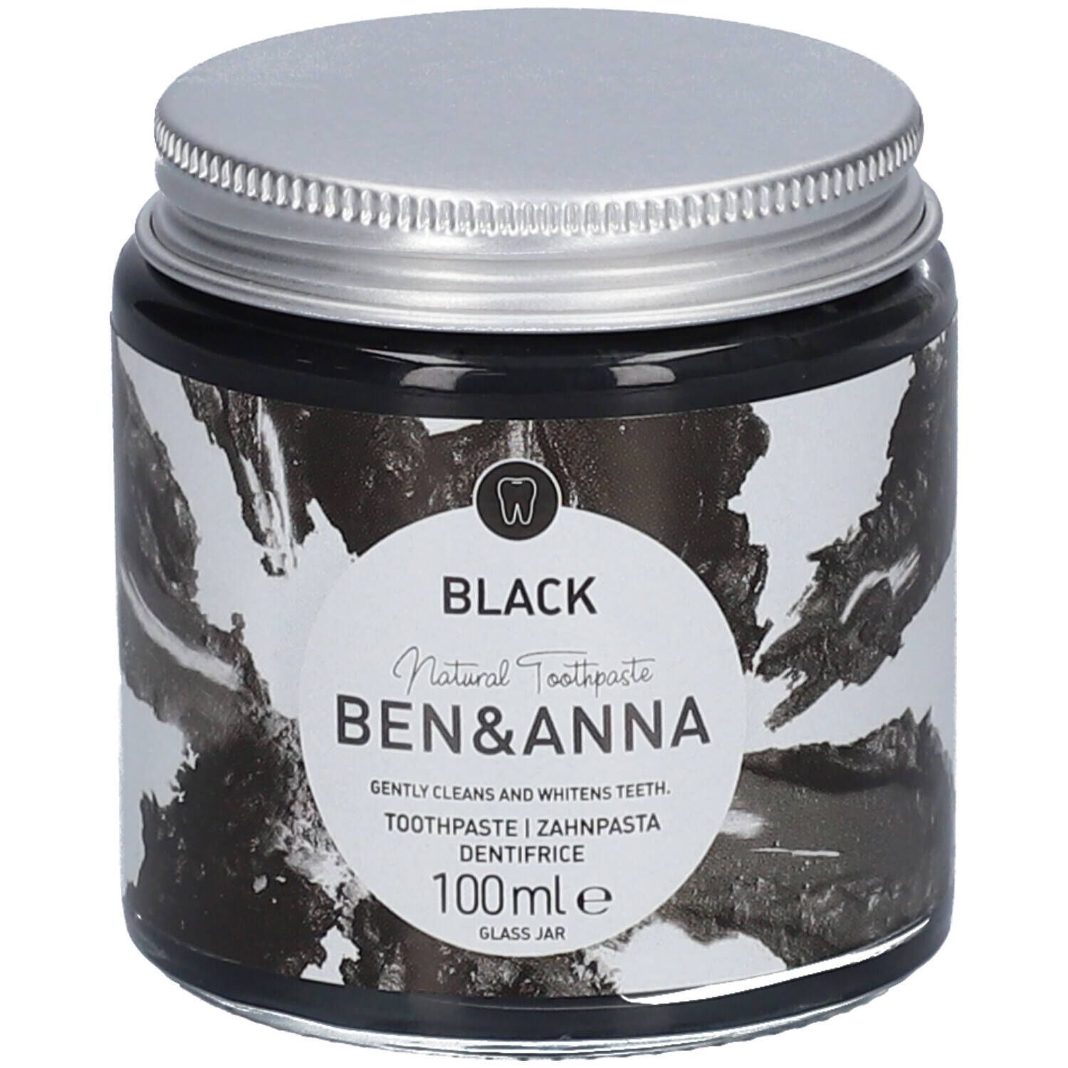 Ben & Anna Black Natural Toothpaste - Dentifrice Dentifrice(S) 100 Ml