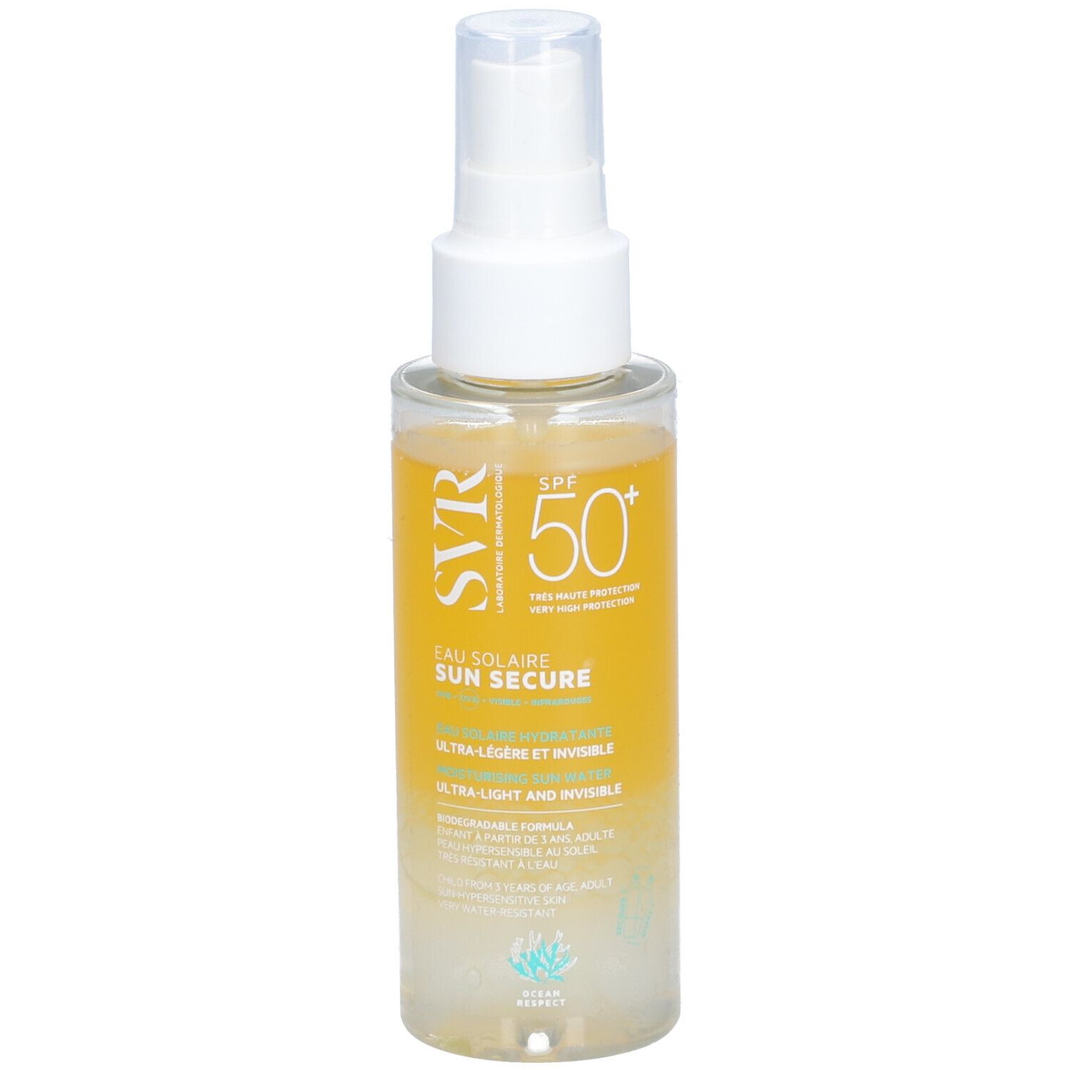 SVR Sun Secure Eau Solaire SPF50+ 100 ml Spray