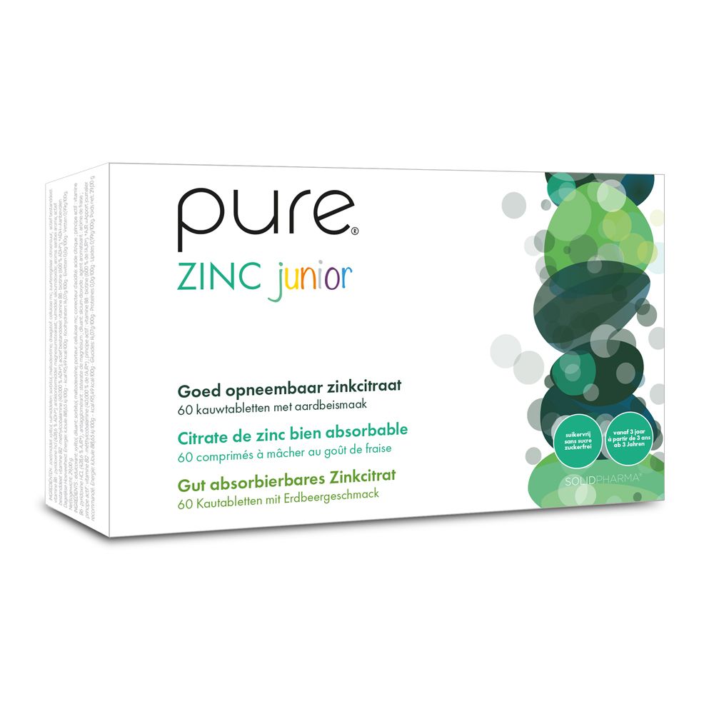 Pure® Zinc Junior Comprimé(S) À Croquer 60 pc(s)