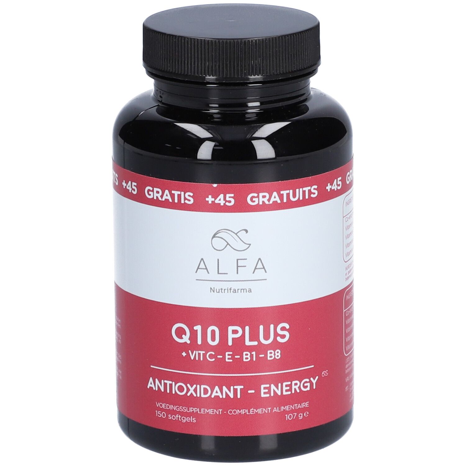 ALFA Q10 Plus 150 pc(s) Capsule(S) Douce(S)