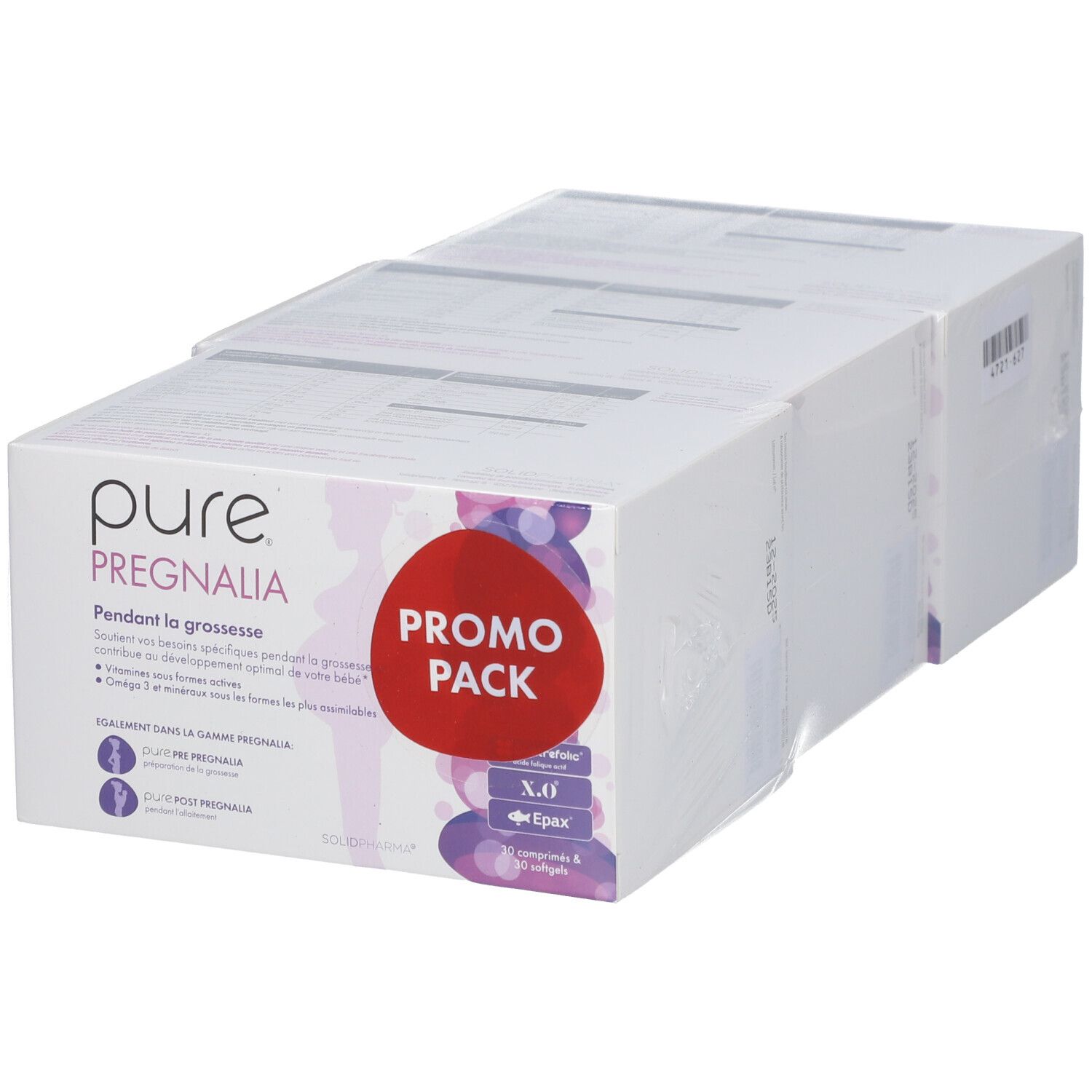 Pure Pregnalia TRIO 3x30+30 pc(s) Comprimé(S)