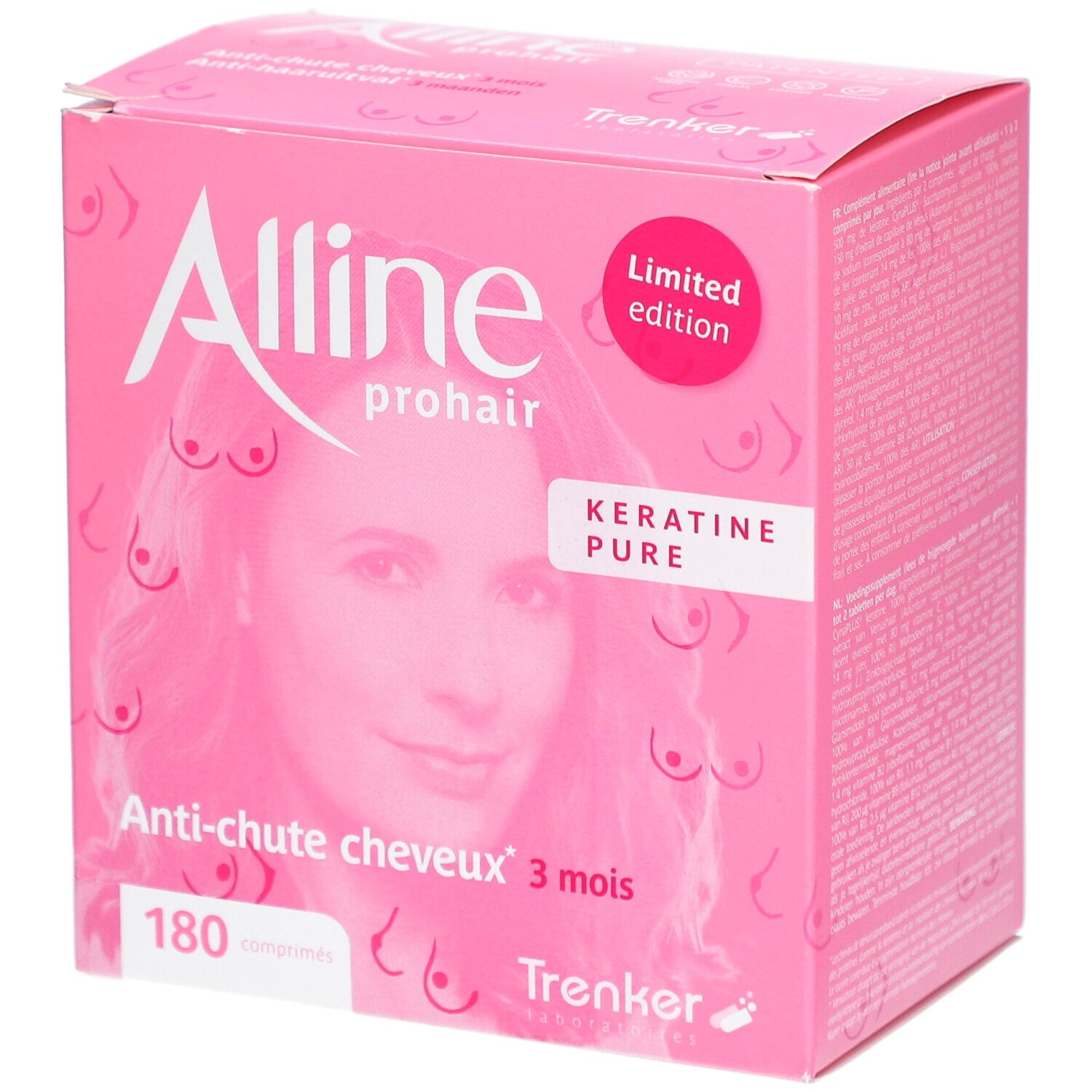 TRENKER Alline Prohair Anti-chûte de cheveux 180 pc(s) Comprimé(S)