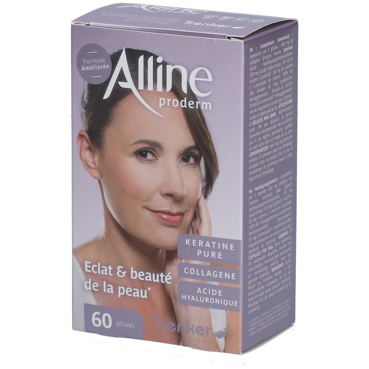Alline Proderm Nouvelle Formule 60 pc(s) Capsule(S)