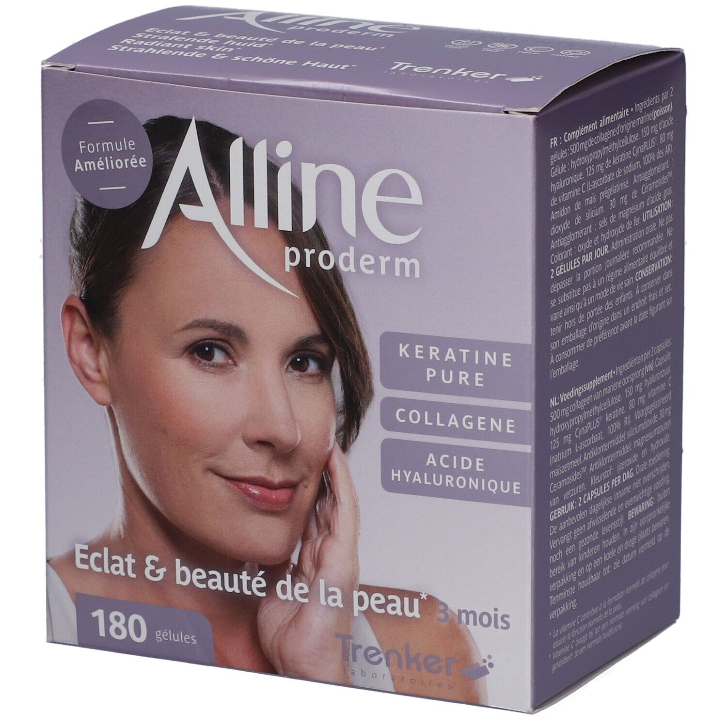 Alline Proderm Nouvelle Formule 180 pc(s) Capsule(S)