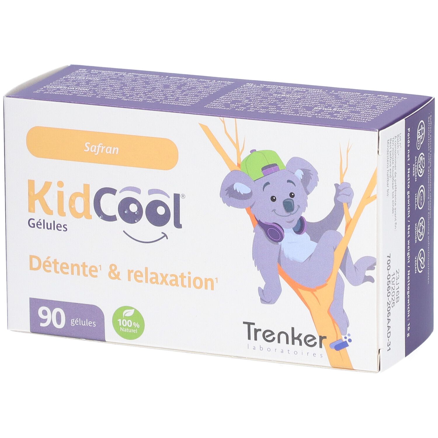 TRENKER Kidcool - Détente & Relaxation 90 pc(s) Capsule(S)