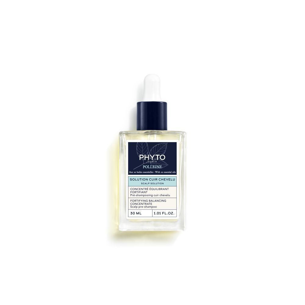 Phyto Polleine Solution Cuir Chevelu Concentré Équilibrant Polleine 30 ml Shampooing