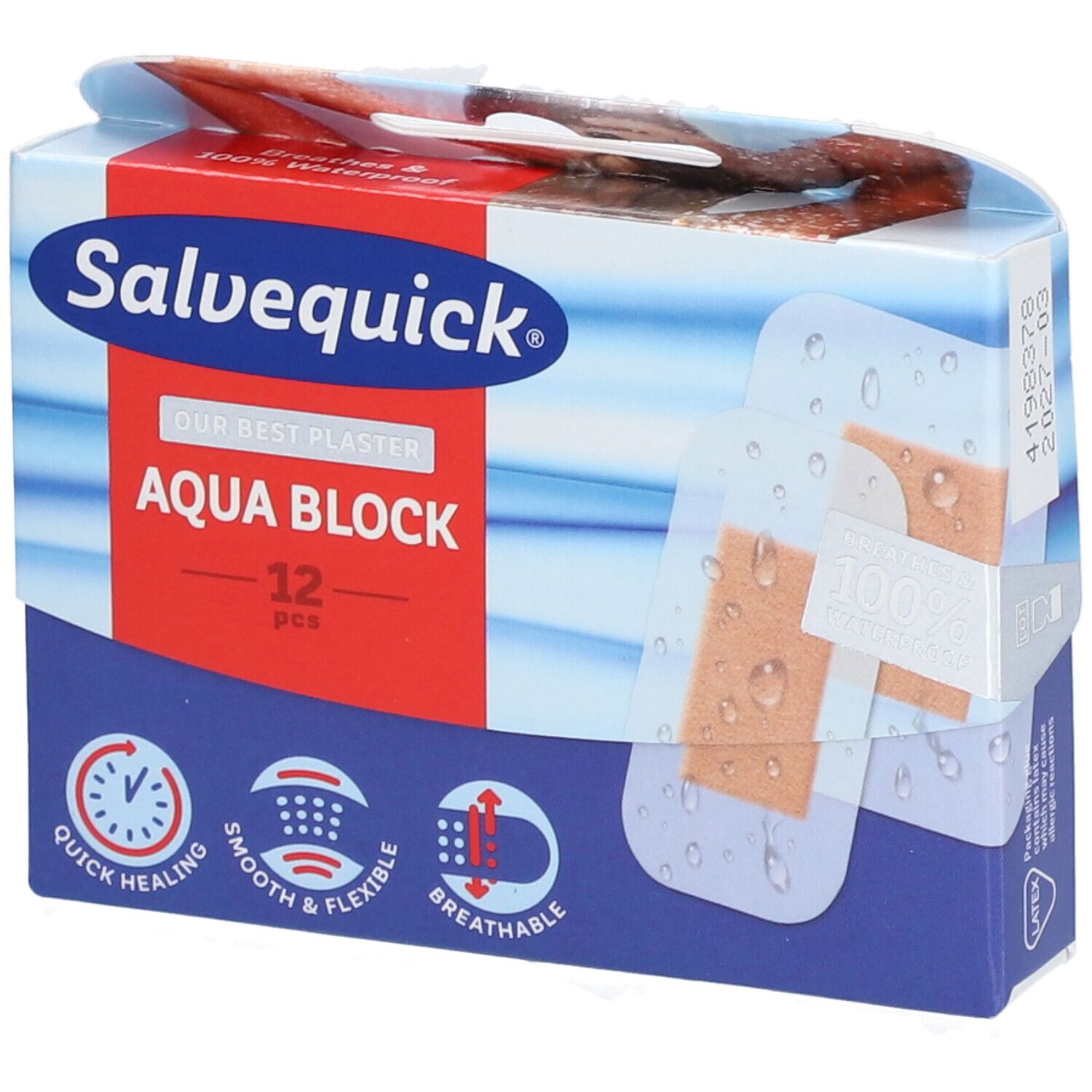 Salvequick Aqua Block 12 pc(s)