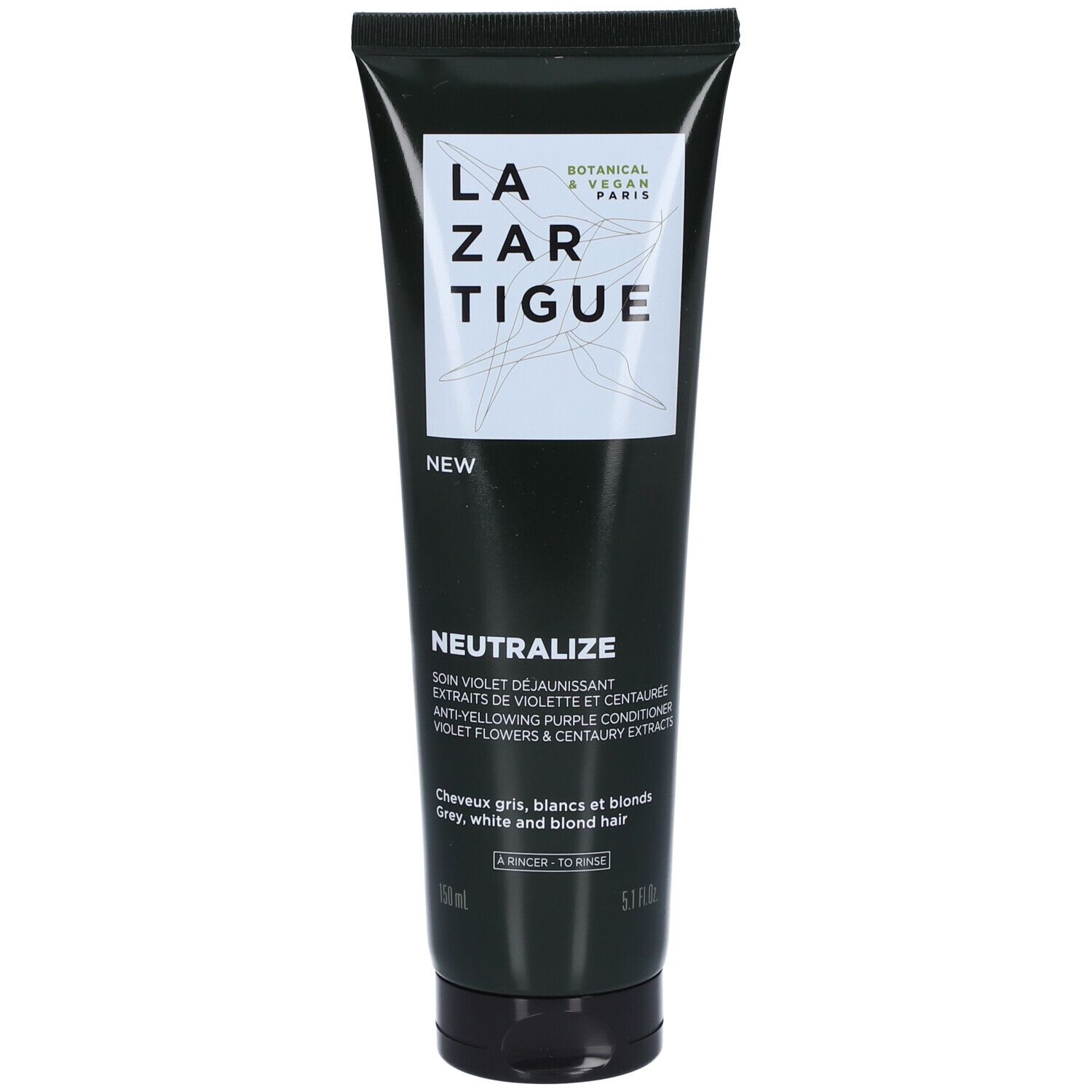 Gris/Violette Lazartigue Neutralize Soin Après Shampooing 150Ml - Image 2