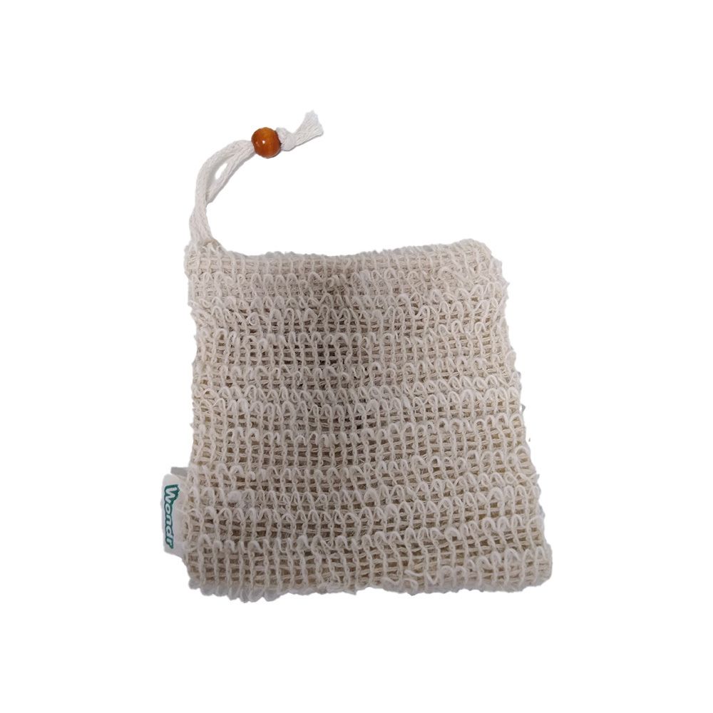Wondr Sac en coton bambou vert 1 pc(s) Sachet(S)