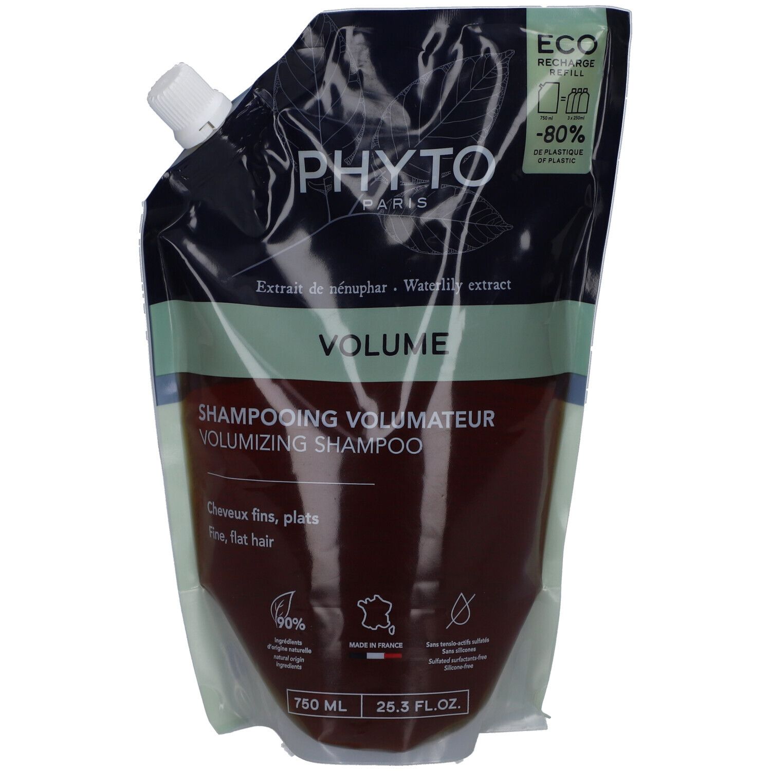 Phyto Paris Volume | Recharge Shampooing Volumateur 750 ml Shampooing