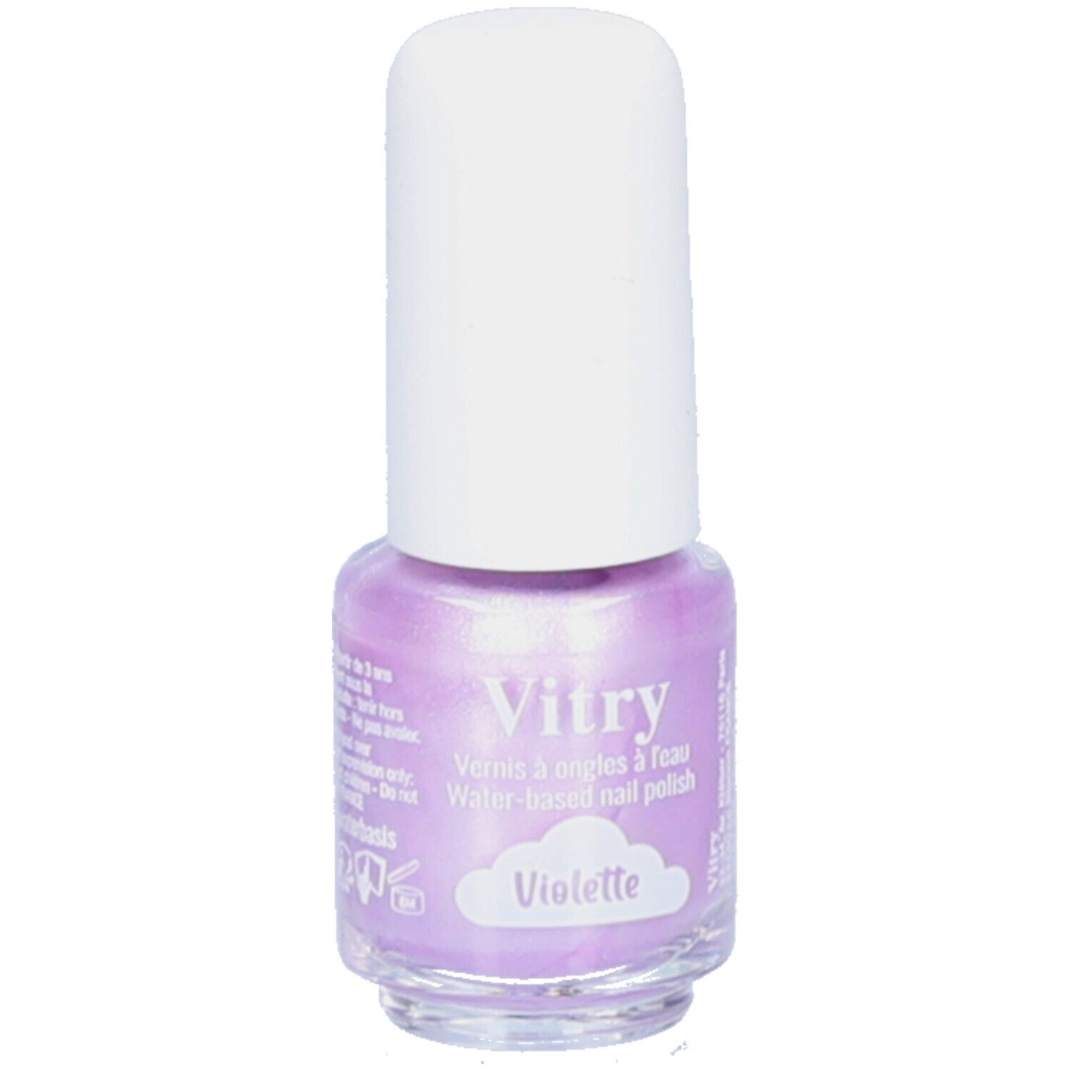 Vitry Vao Eau Violette Vernis À Ongles New 4 Ml Enfants - Image 1
