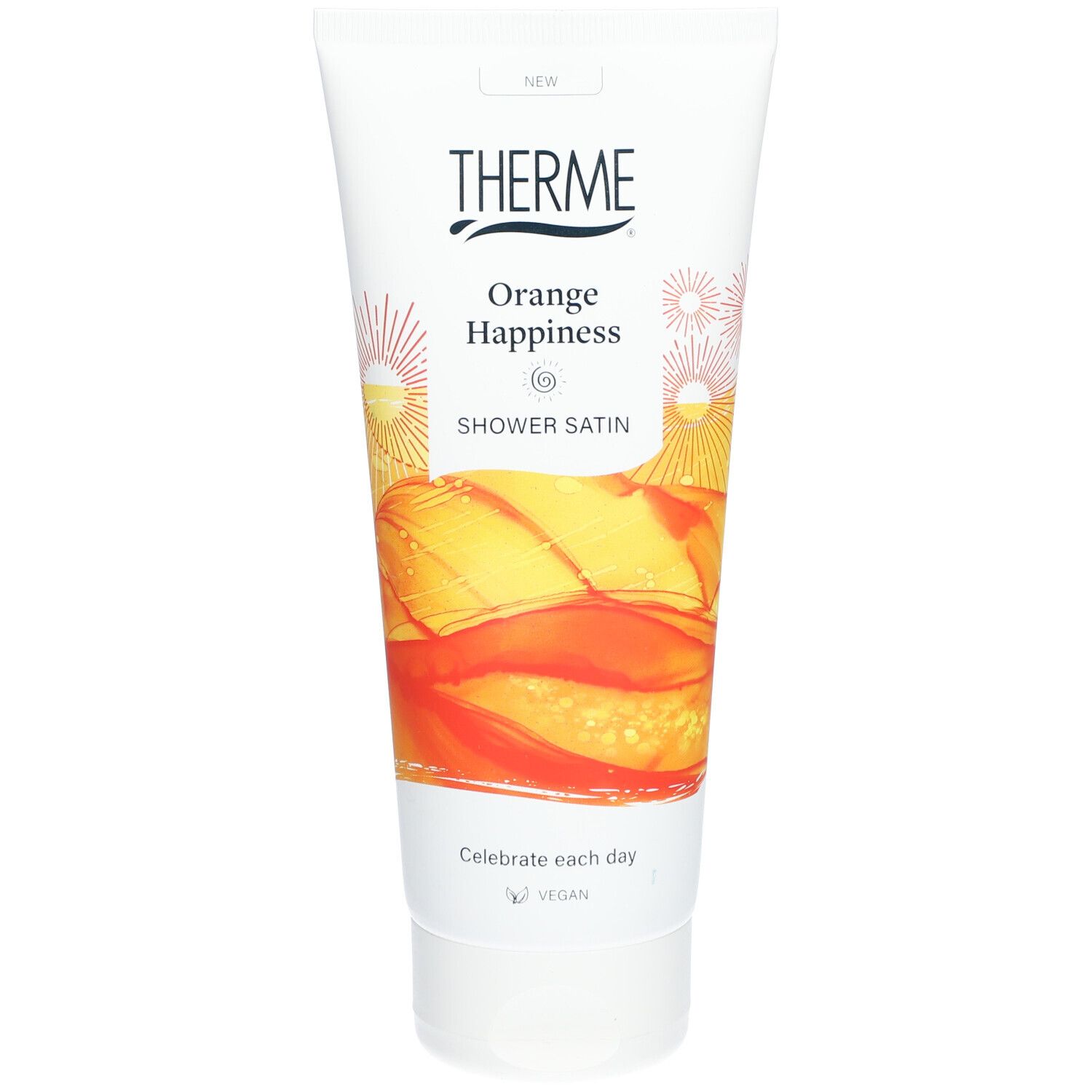 Therme Gel Douche Orange Happiness au Parfum d’Agrumes et Bois 200 ml Gel Douche
